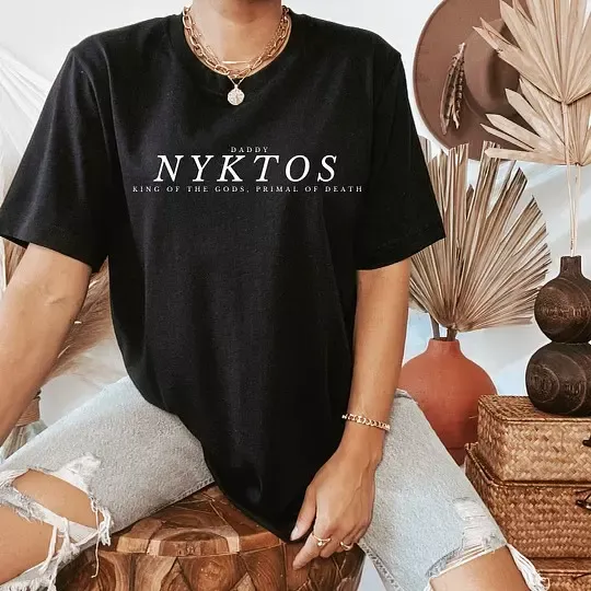 Daddy Nyktos Tee sold by The Bookish Box product image thumbnail 4