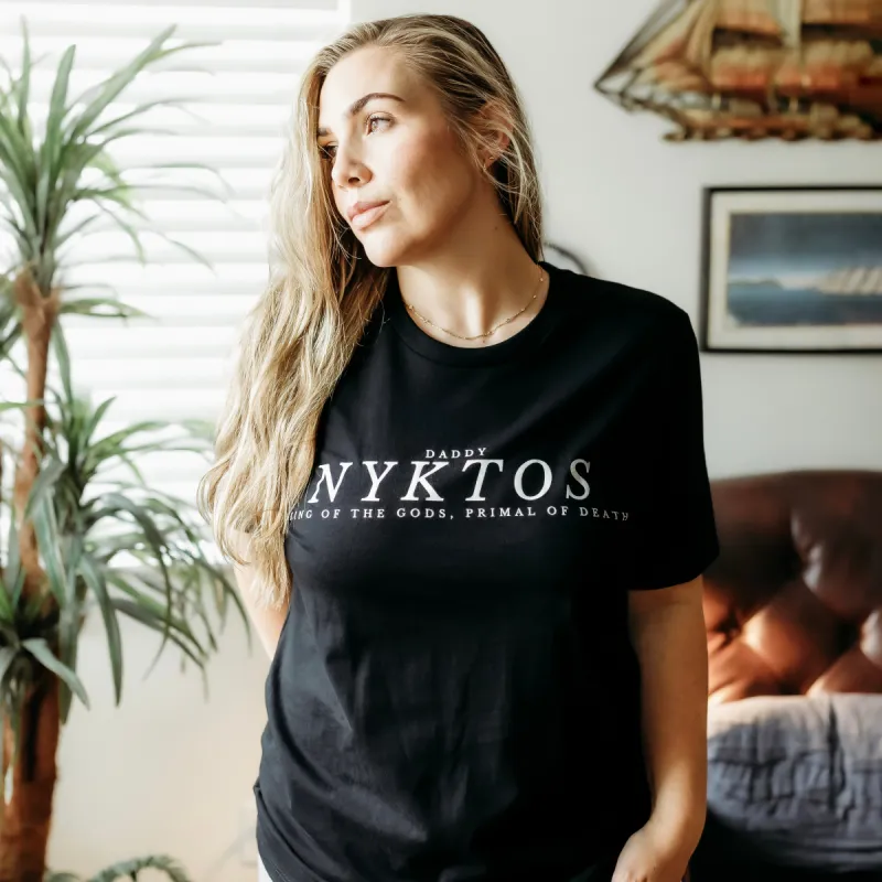Daddy Nyktos Tee sold by The Bookish Box