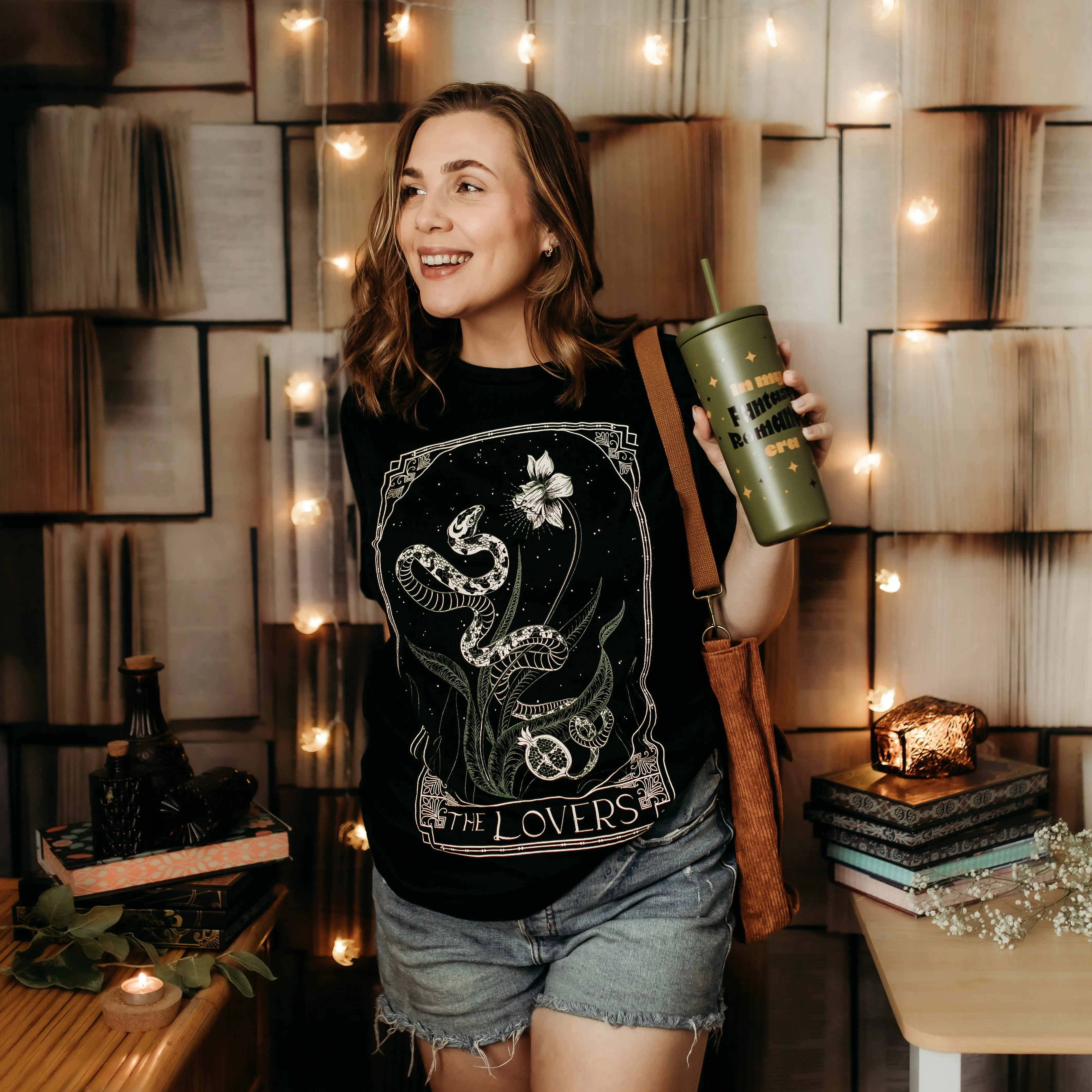 The Lovers Tee sold by The Bookish Box product image thumbnail 2