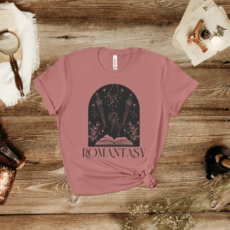 Romantasy Tee sold by The Bookish Box product image thumbnail 4