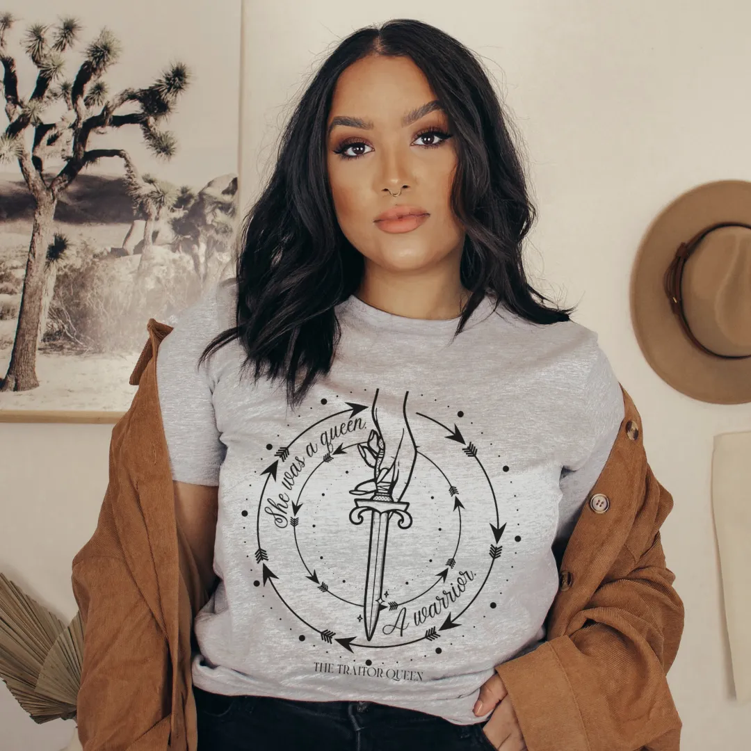 The Bridge Kingdom Inspired: Queen of Ithicana Tee sold by The Bookish Box product image thumbnail 2