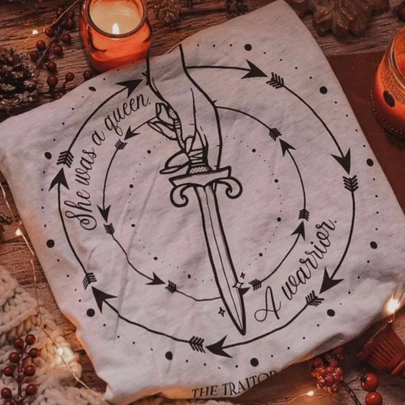 The Bridge Kingdom Inspired: Queen of Ithicana Tee sold by The Bookish Box