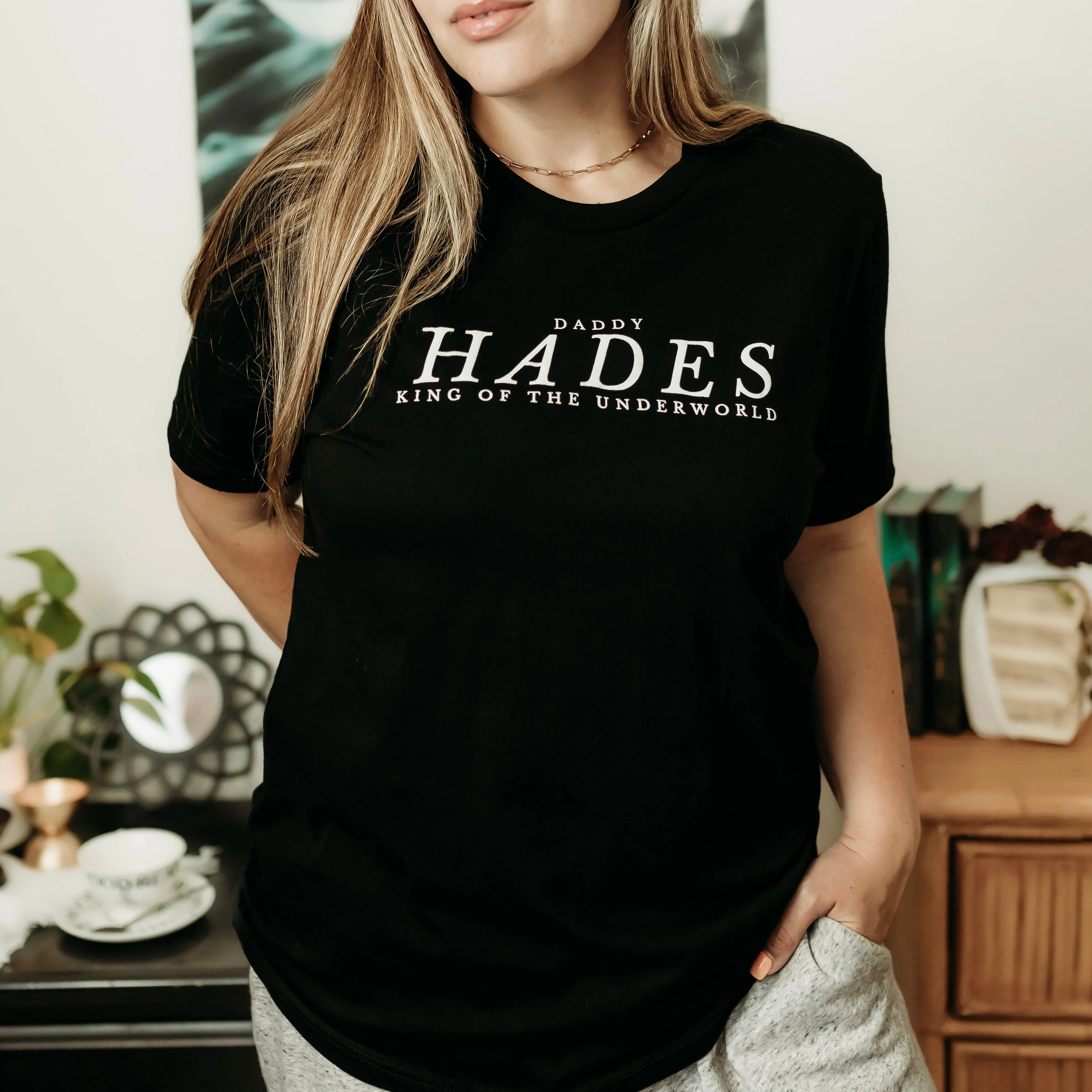 Daddy Hades Tee sold by The Bookish Box