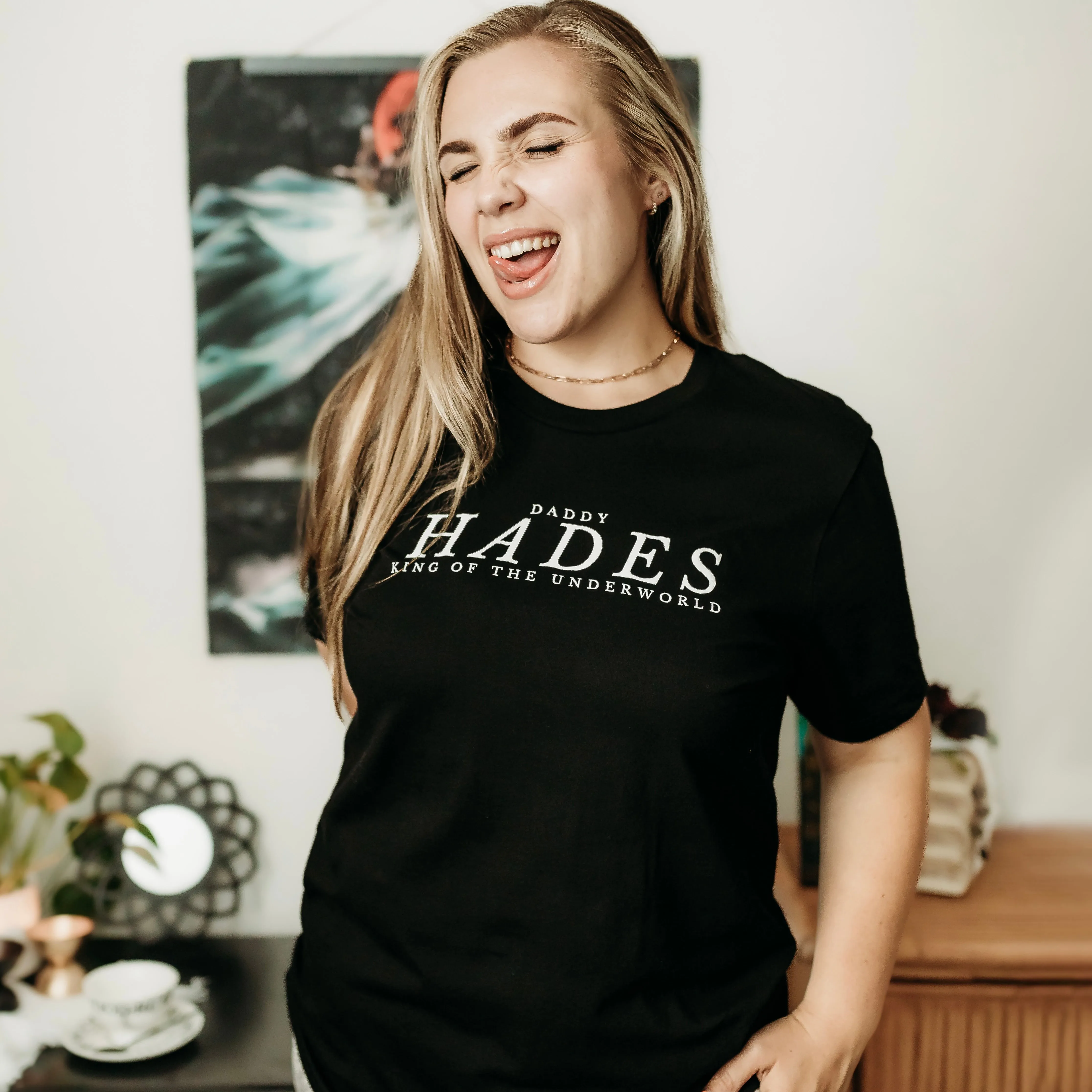 Daddy Hades Tee sold by The Bookish Box product image thumbnail 3