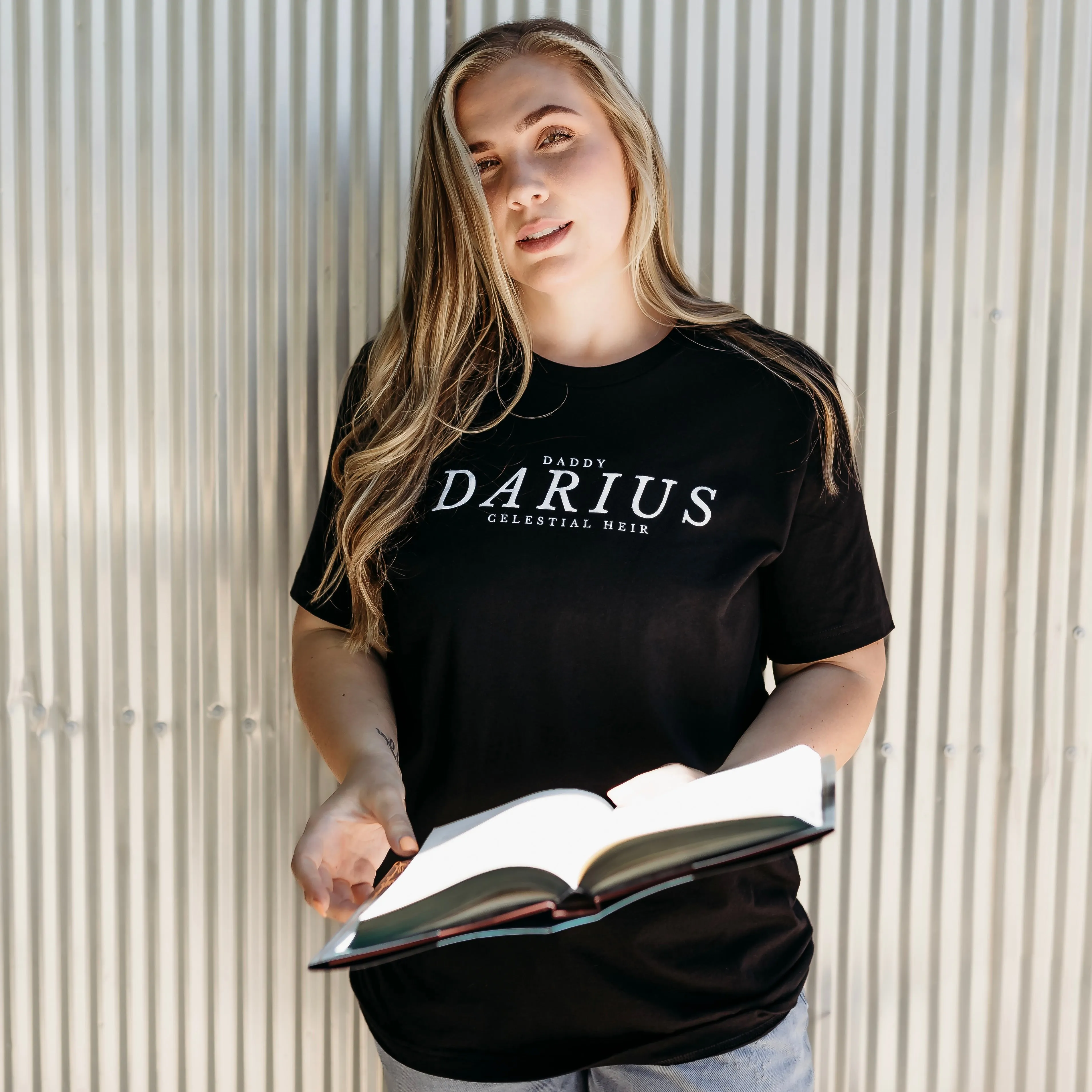 Daddy Darius Tee sold by The Bookish Box