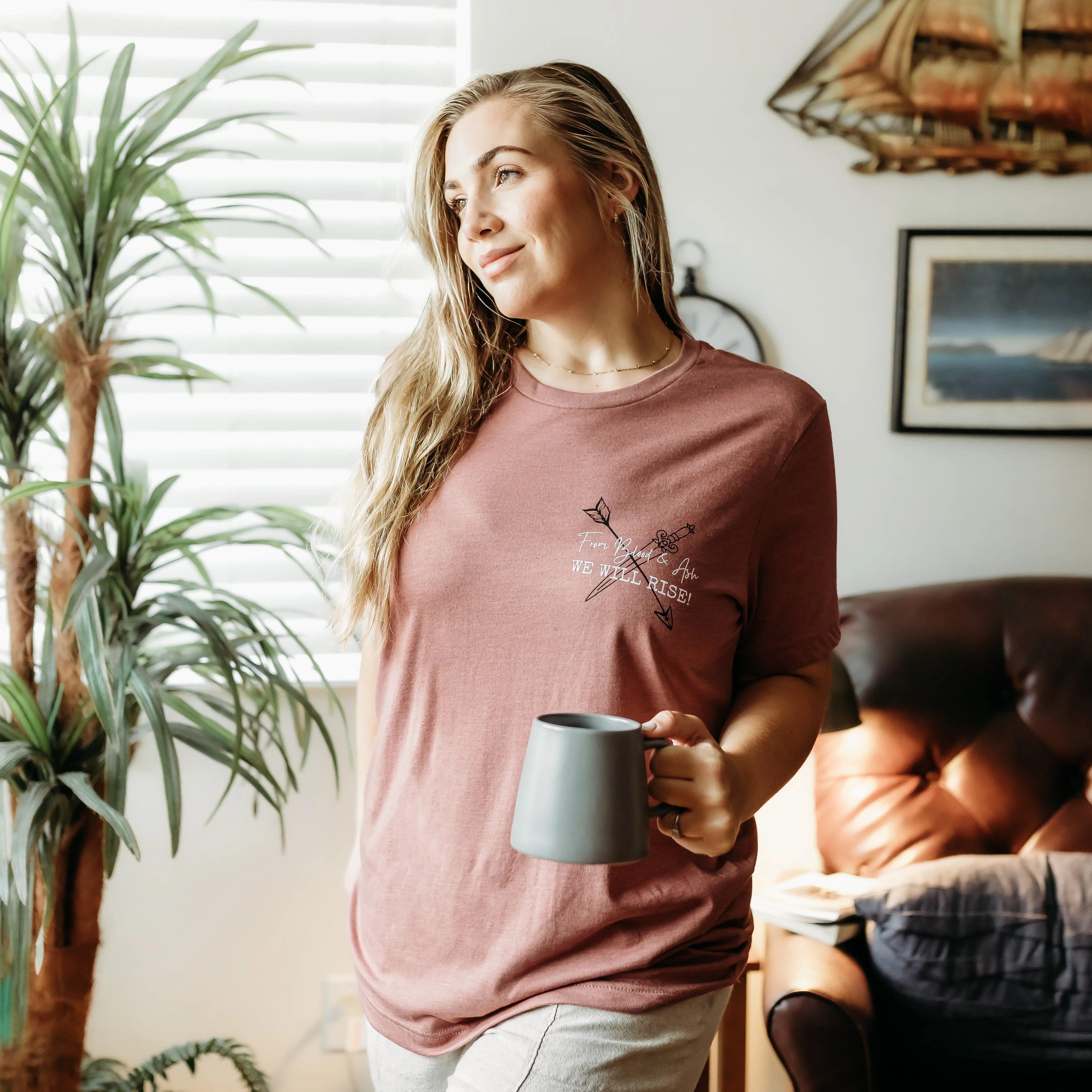 From Blood & Ash Inspired: We Will Rise Tee sold by The Bookish Box product image thumbnail 3