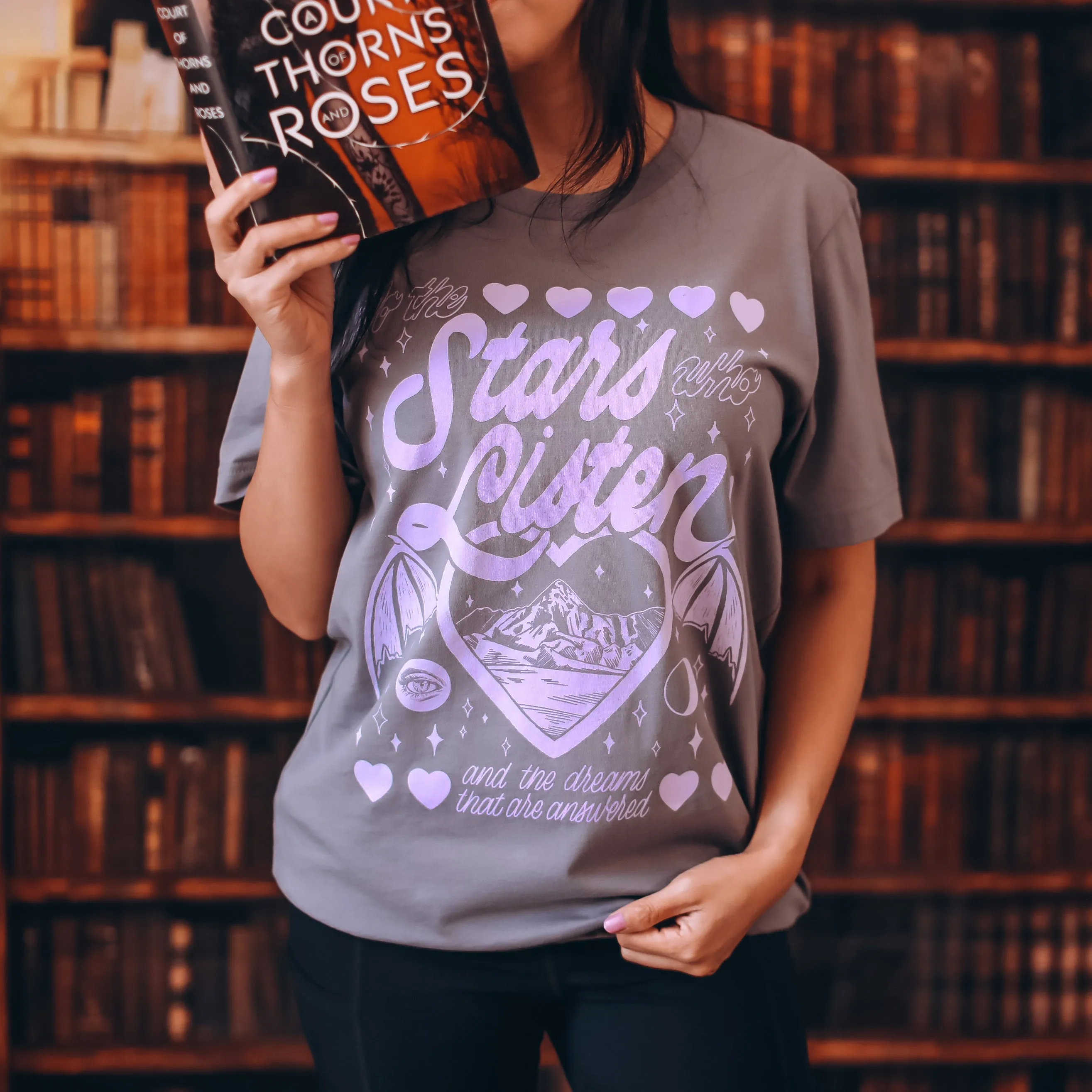 A Court of Thorns and Roses Inspired: Dreams That Are Answered Tee sold by The Bookish Box