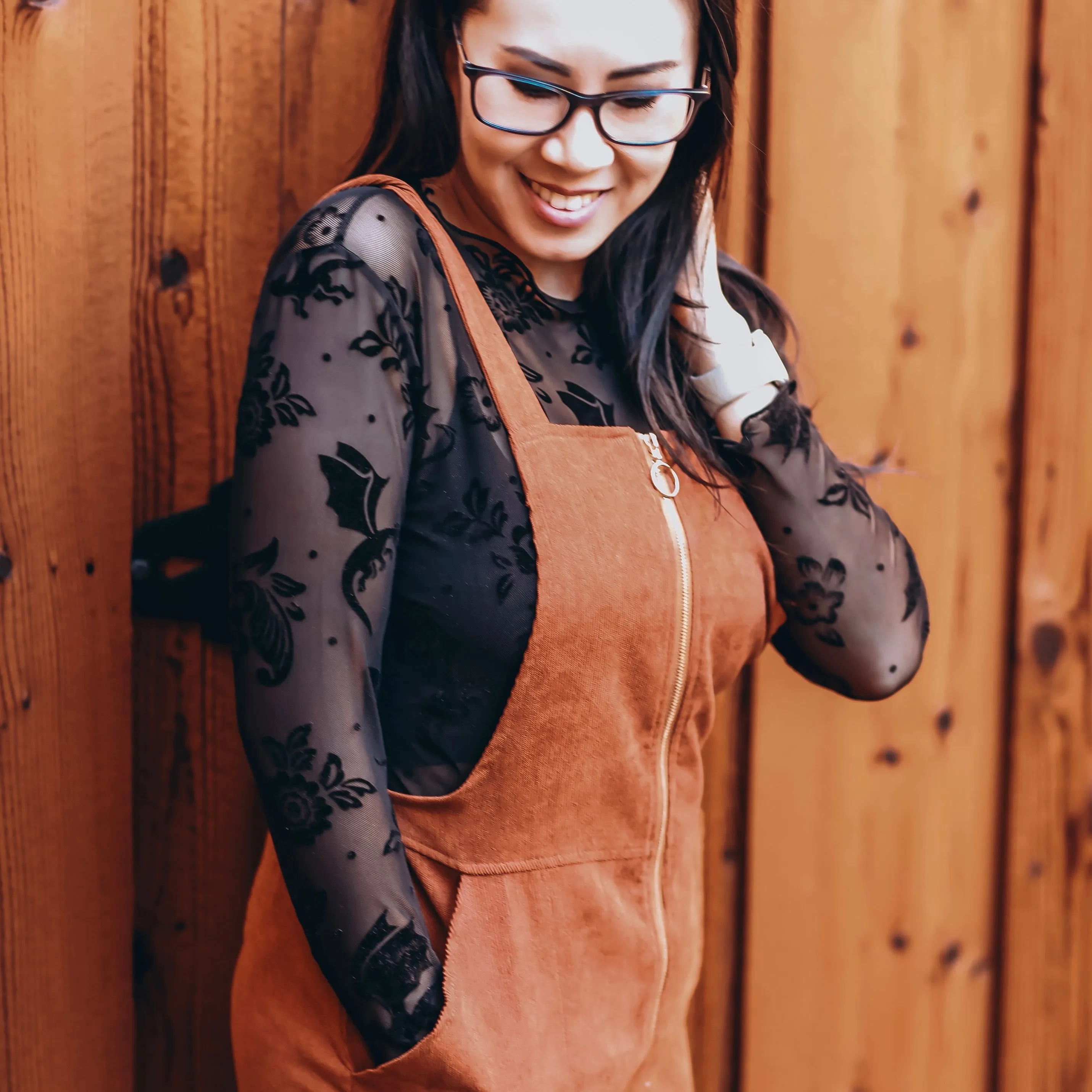 Book Dragon Lace Long Sleeve Top sold by The Bookish Box product image thumbnail 4