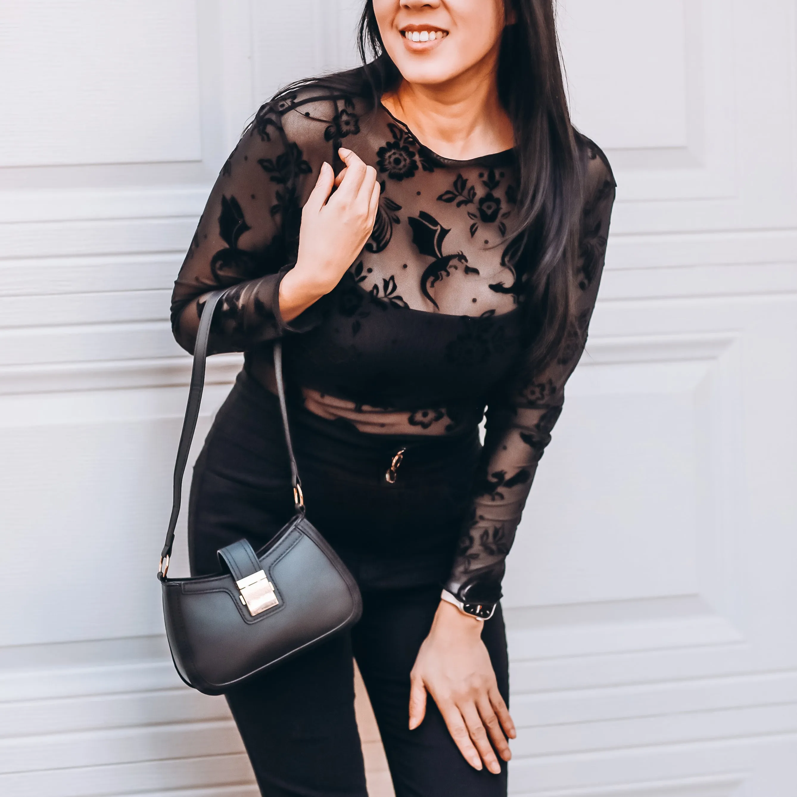 Book Dragon Lace Long Sleeve Top sold by The Bookish Box product image thumbnail 2