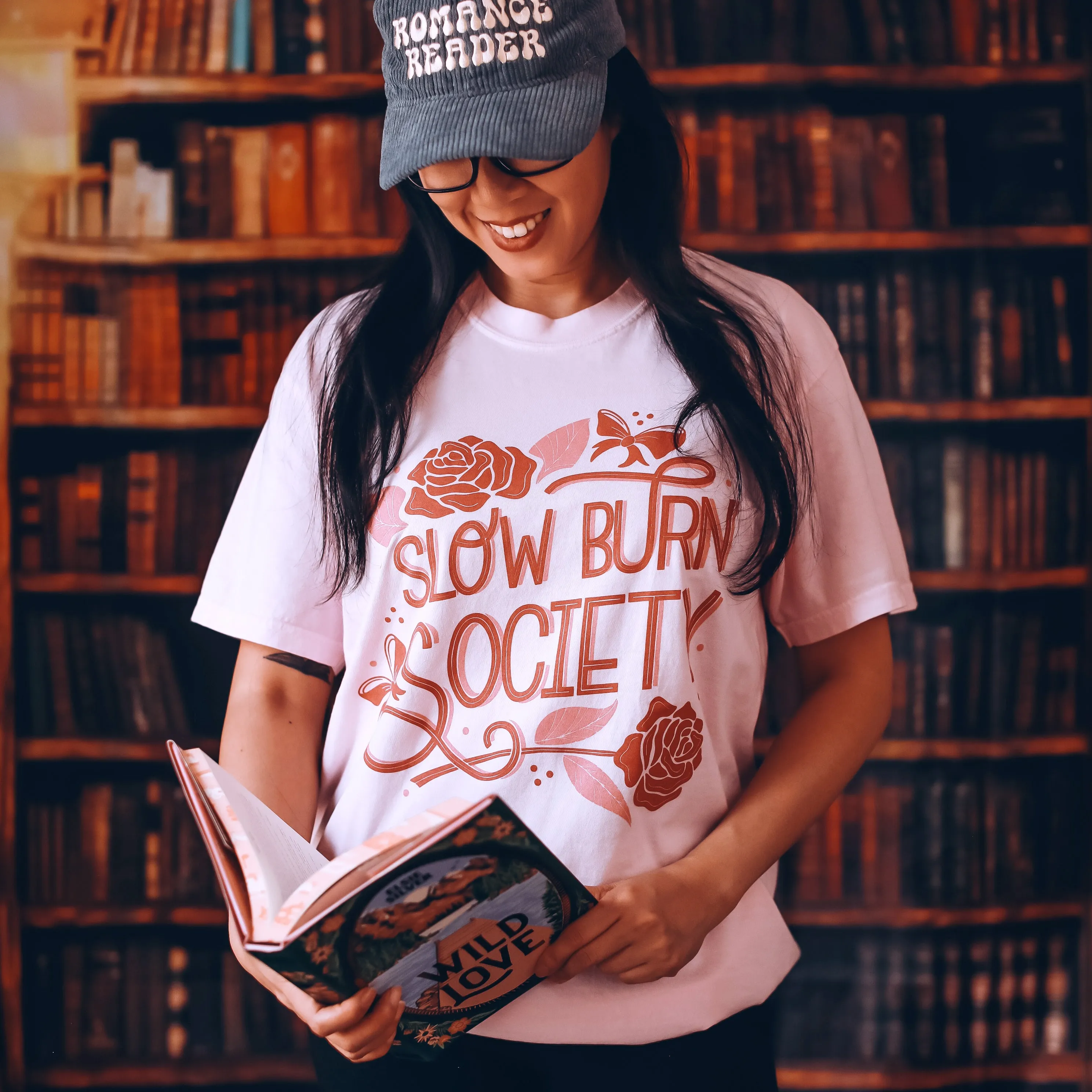 Slow Burn Society Heavy Weight Tee sold by The Bookish Box product image thumbnail 2