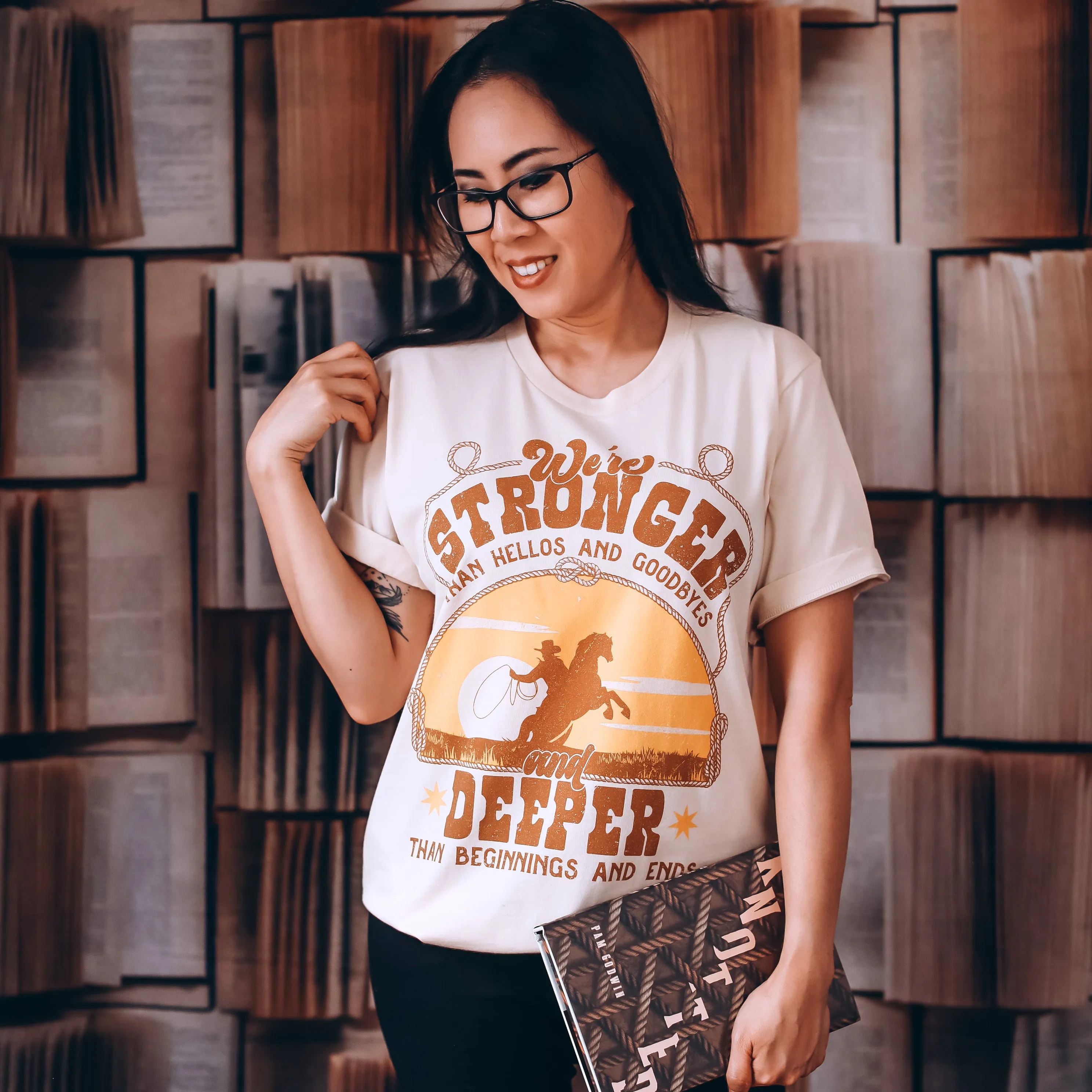 Knotted Inspired Tee sold by The Bookish Box product image thumbnail 2