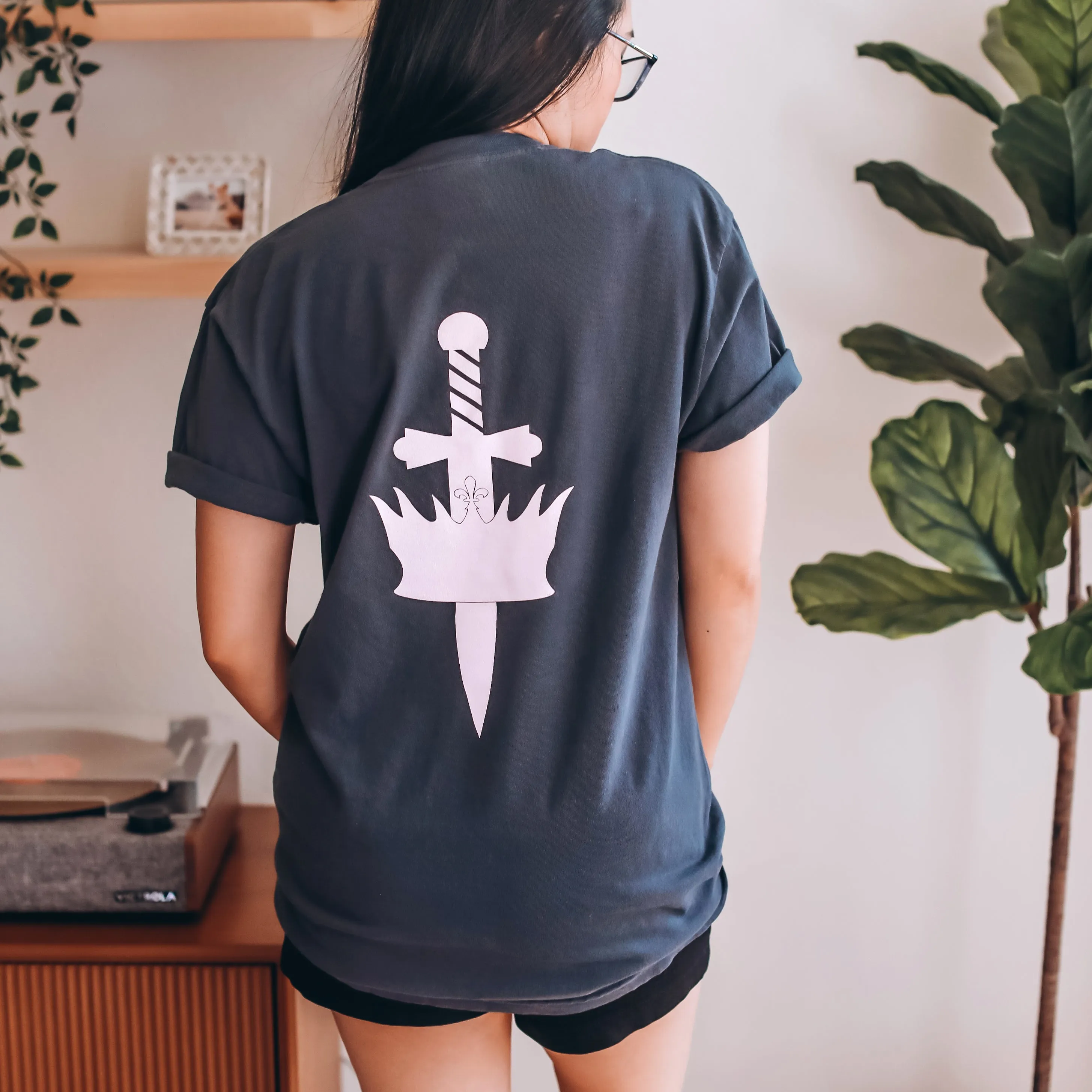 Fantasy Romance Era Heavy Weight Tee sold by The Bookish Box product image thumbnail 2