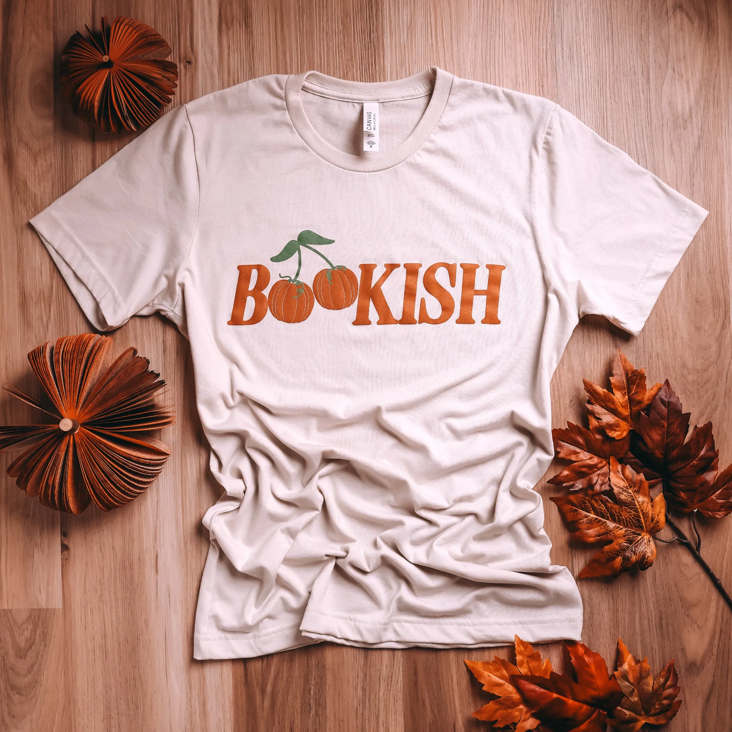 Bookish Pumpkin Tee sold by The Bookish Box product image thumbnail 4