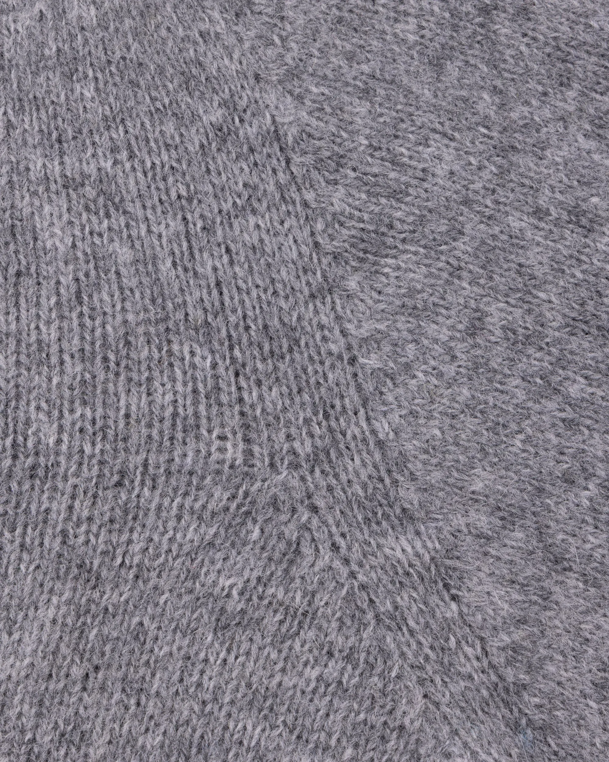 Shetland Wool Crew Neck Sweater - Grey sold by Natalino product image thumbnail 4