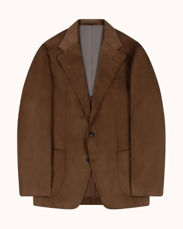 Sport Jacket - Walnut Cotton Corduroy sold by Natalino