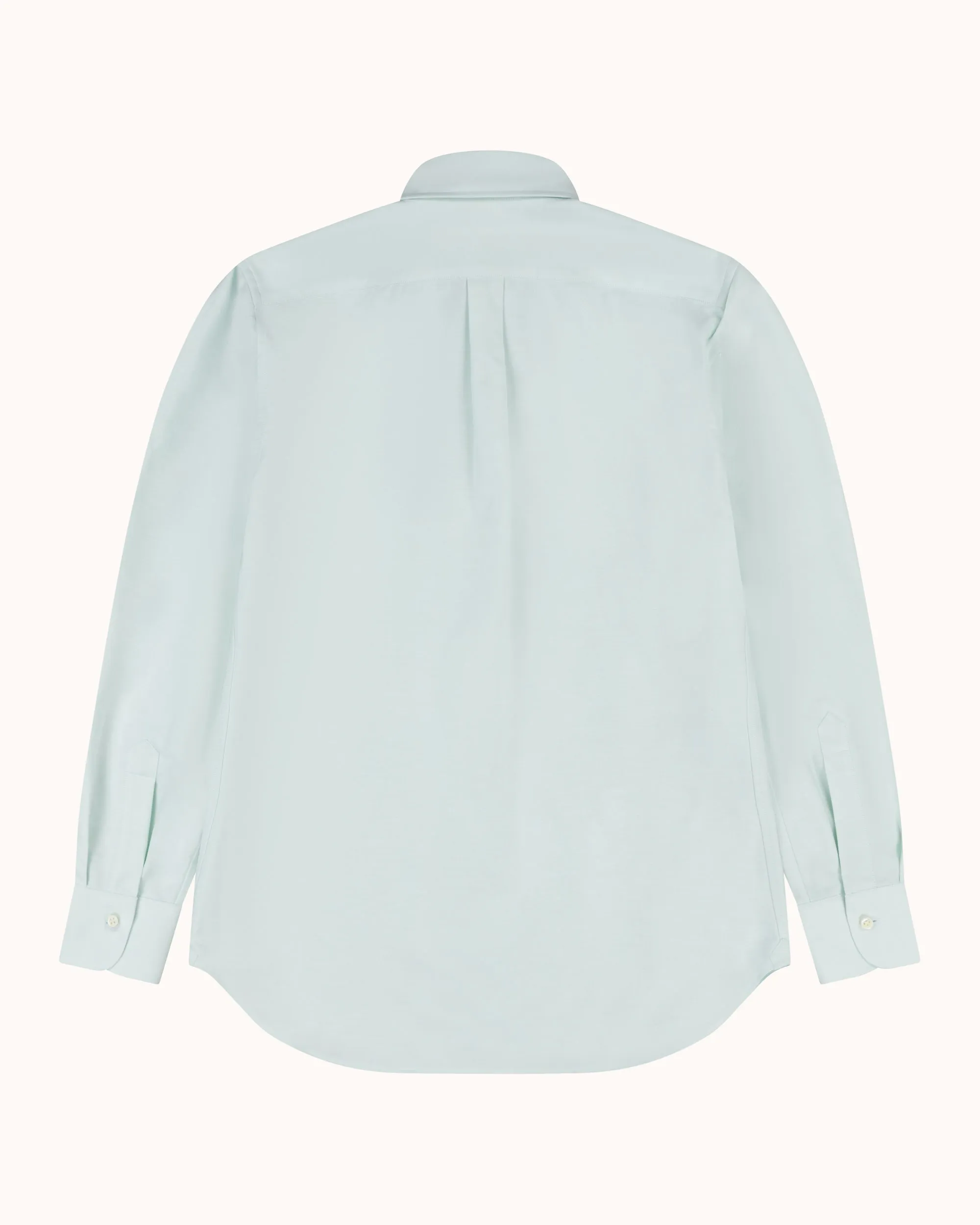 Button Down Collar Shirt - Green Oxford Cotton sold by Natalino product image thumbnail 4