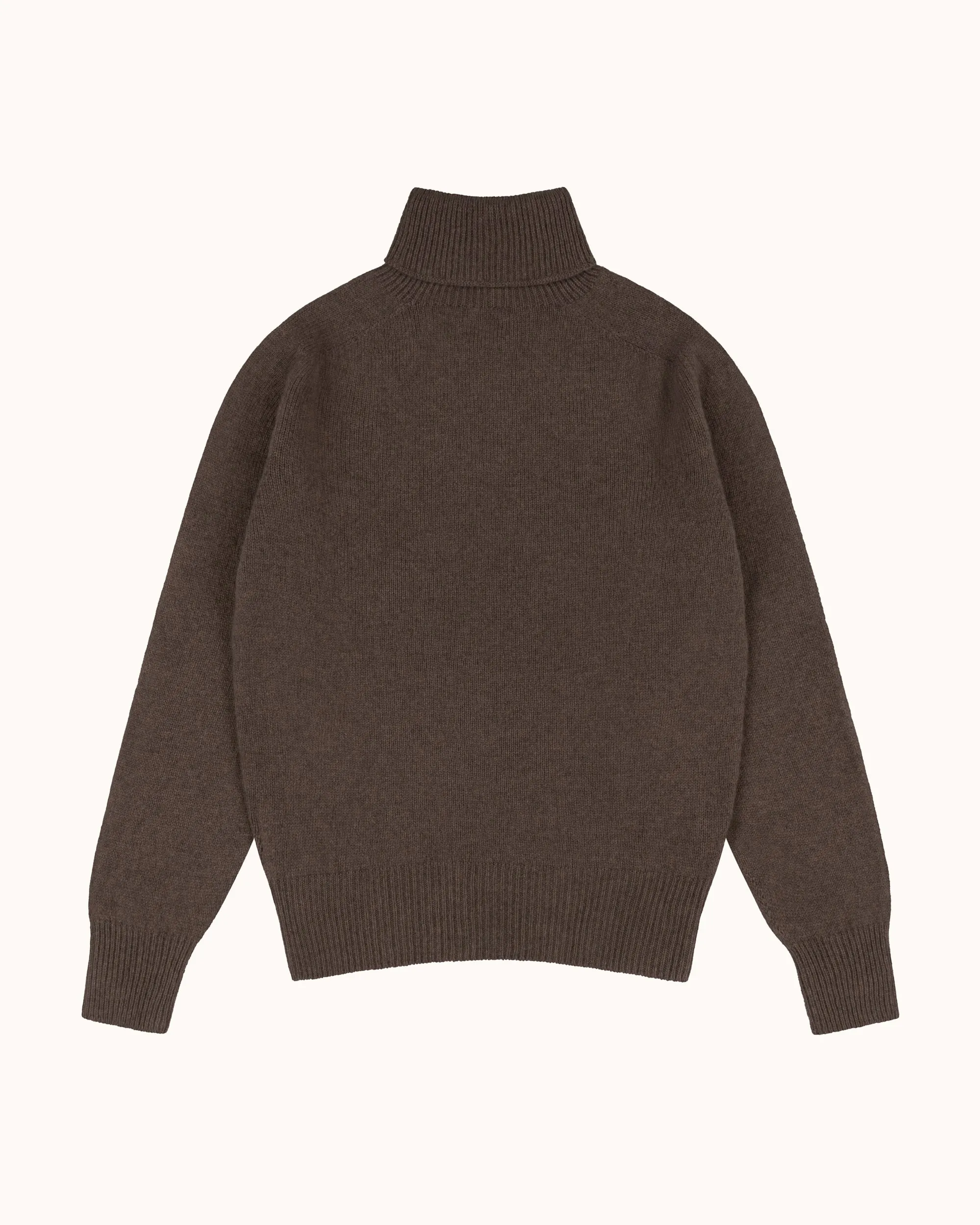 Lambswool Rollneck Sweater - Brown sold by Natalino product image thumbnail 2