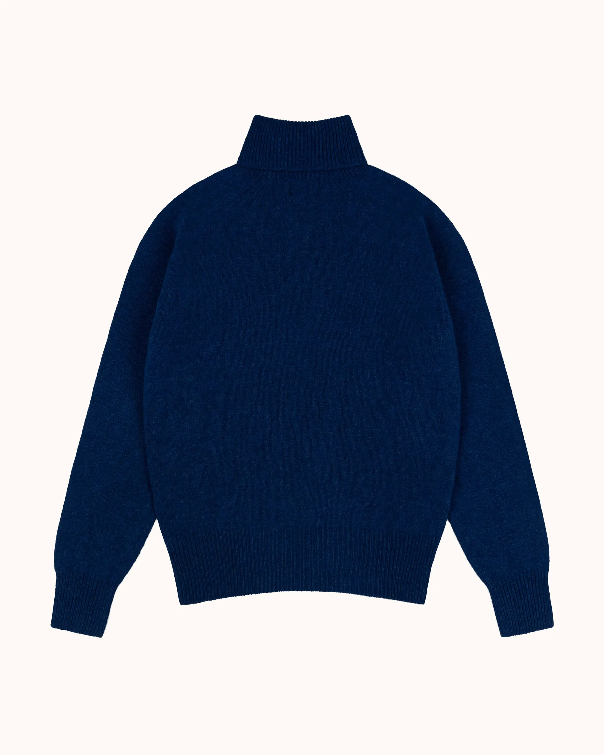 Lambswool Rollneck Sweater - Blue sold by Natalino product image thumbnail 2