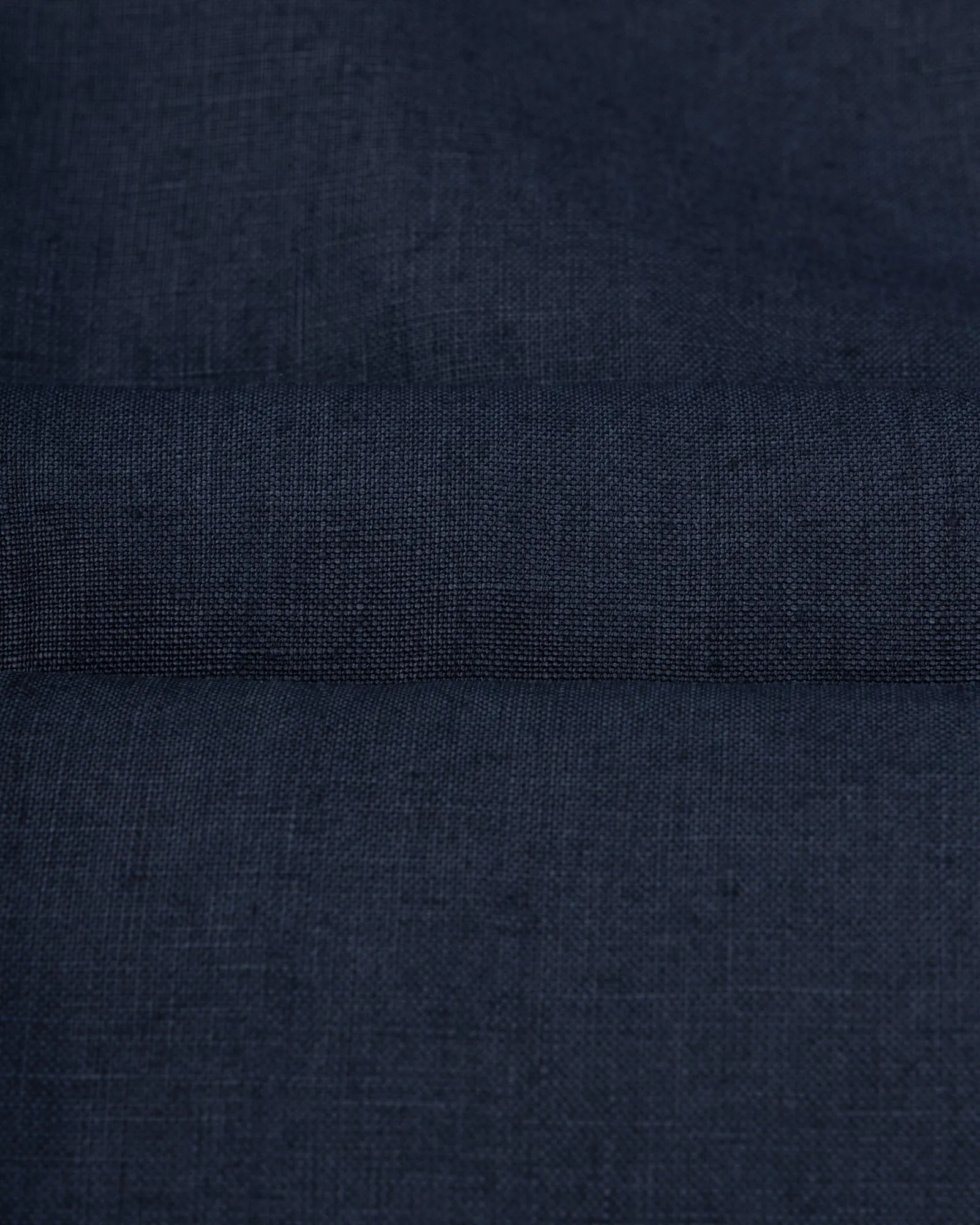 Single Pleat Trouser - Navy Linen sold by Natalino product image thumbnail 5