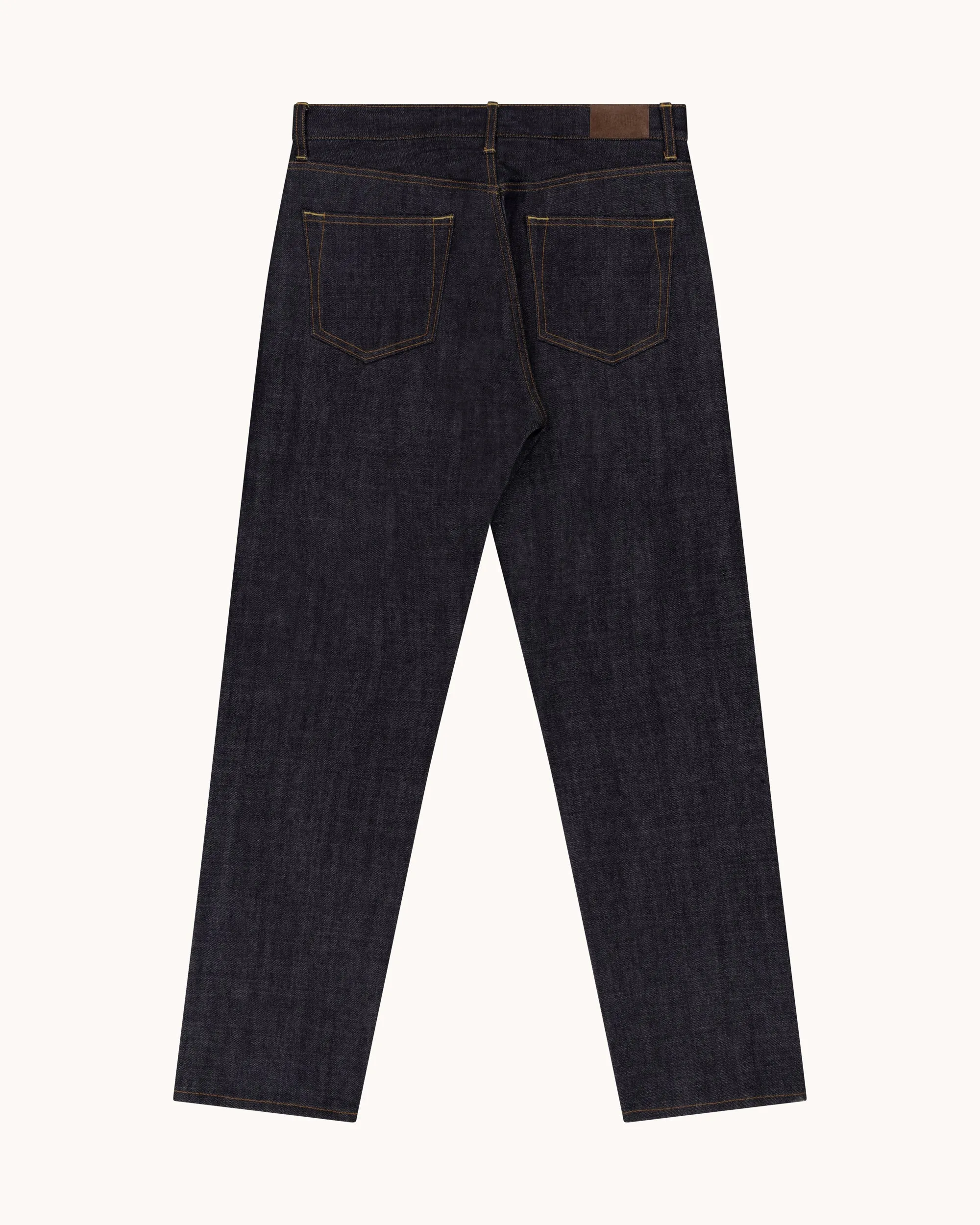Straight Leg Japanese Selvedge Denim - Raw sold by Natalino product image thumbnail 3
