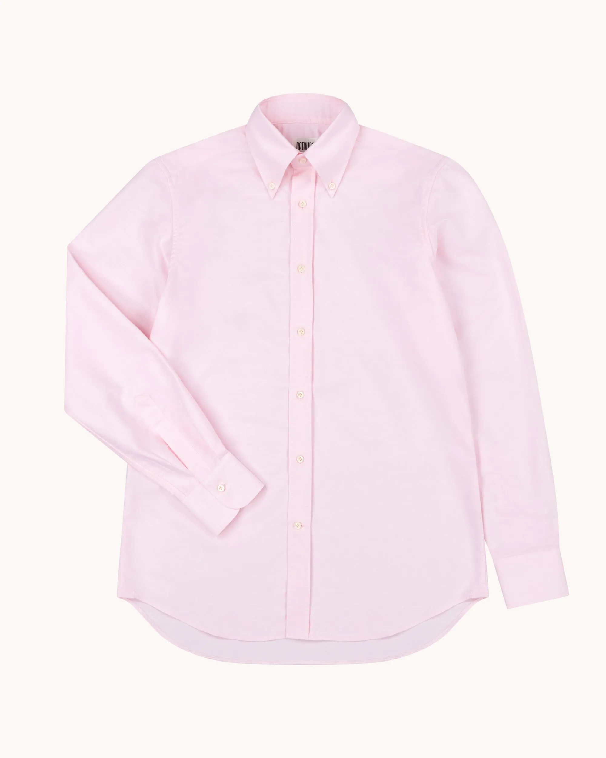 Button Down Collar Shirt - Pink Oxford Cotton sold by Natalino product image thumbnail 3