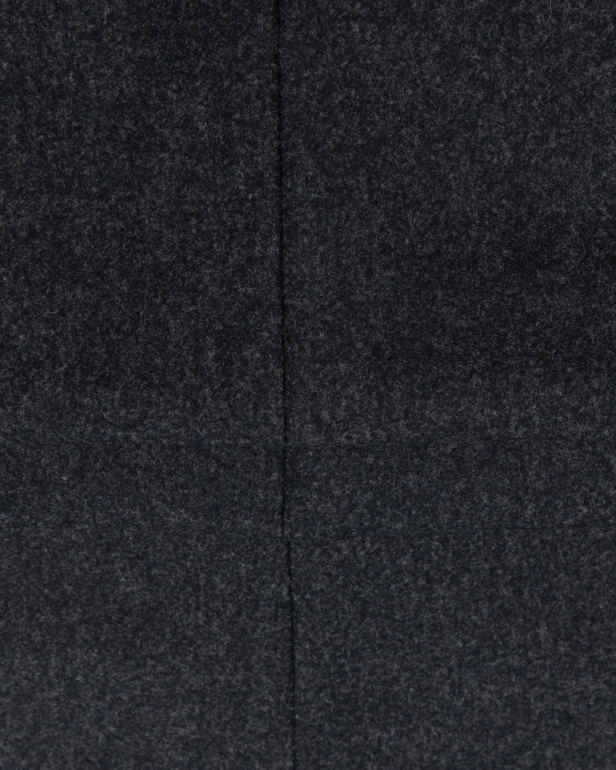 Flat Front Trouser - Charcoal Grey Woollen Flannel sold by Natalino product image thumbnail 5