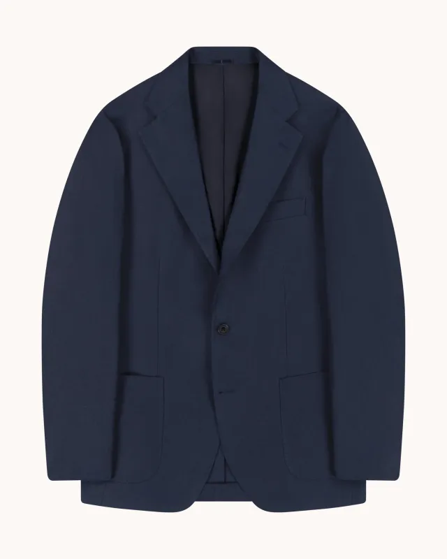Sport Jacket - Navy Linen sold by Natalino