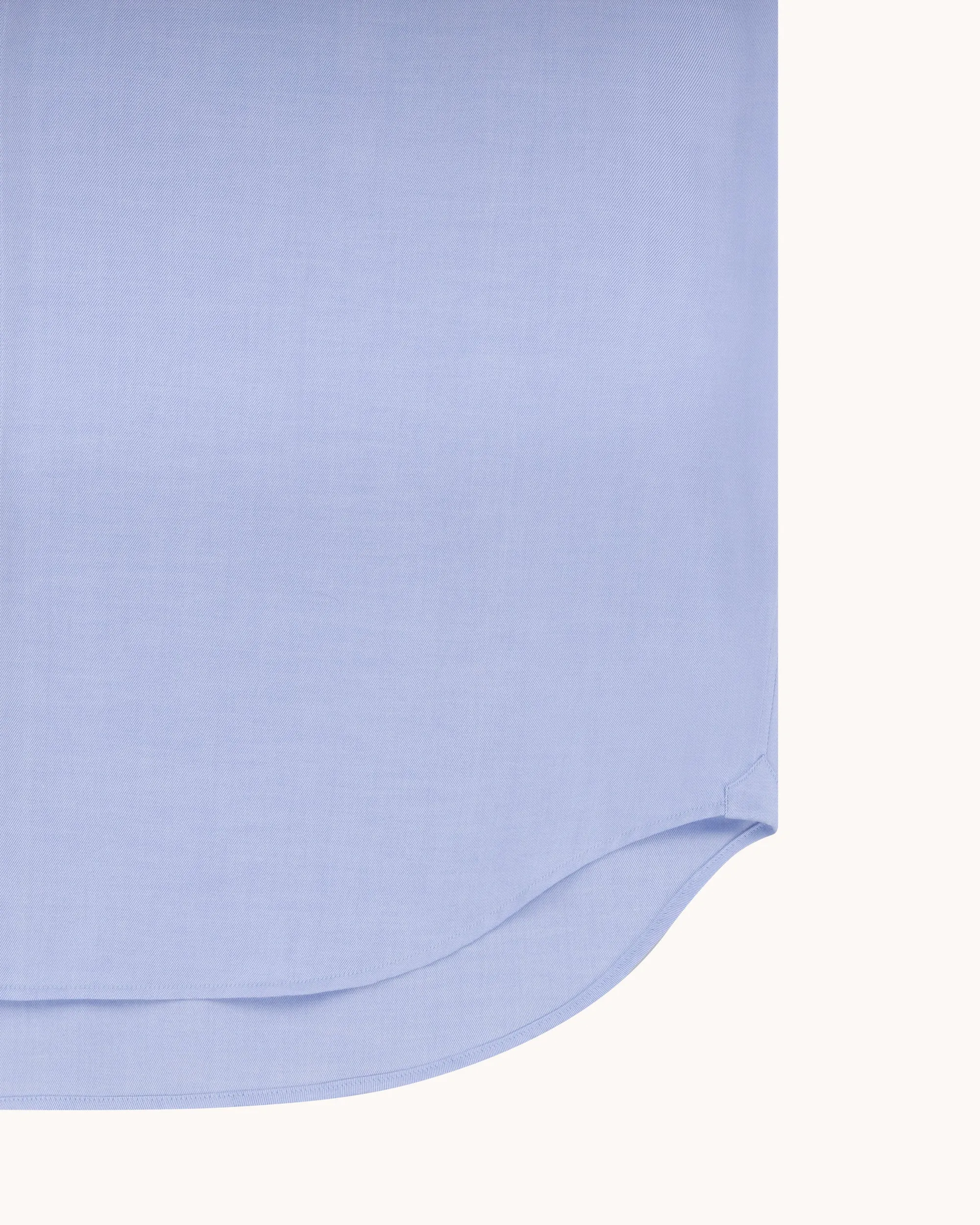 Spread Collar Shirt - Light Blue Cotton Poplin sold by Natalino product image thumbnail 5