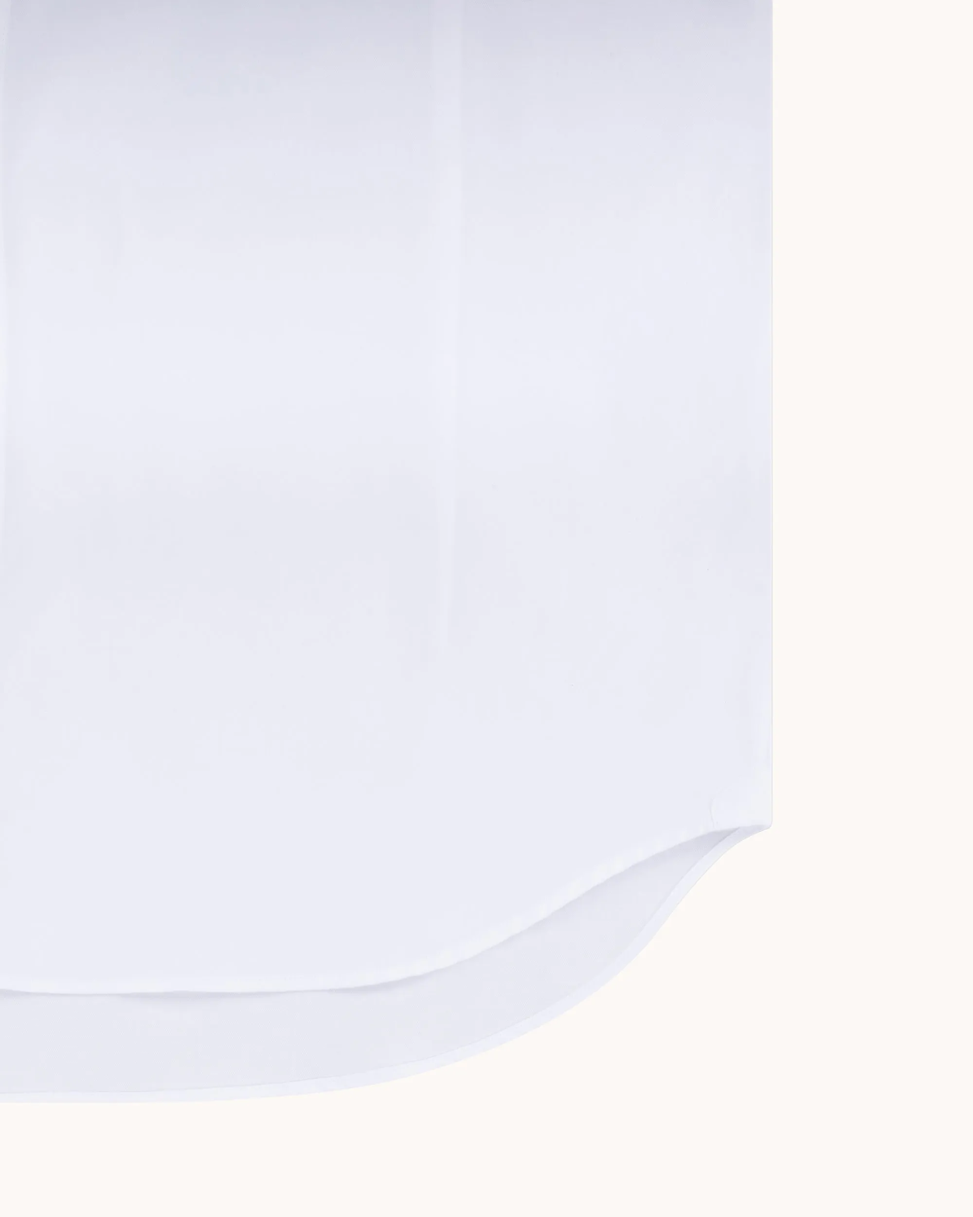 Spread Collar Shirt - White Cotton Poplin sold by Natalino product image thumbnail 5