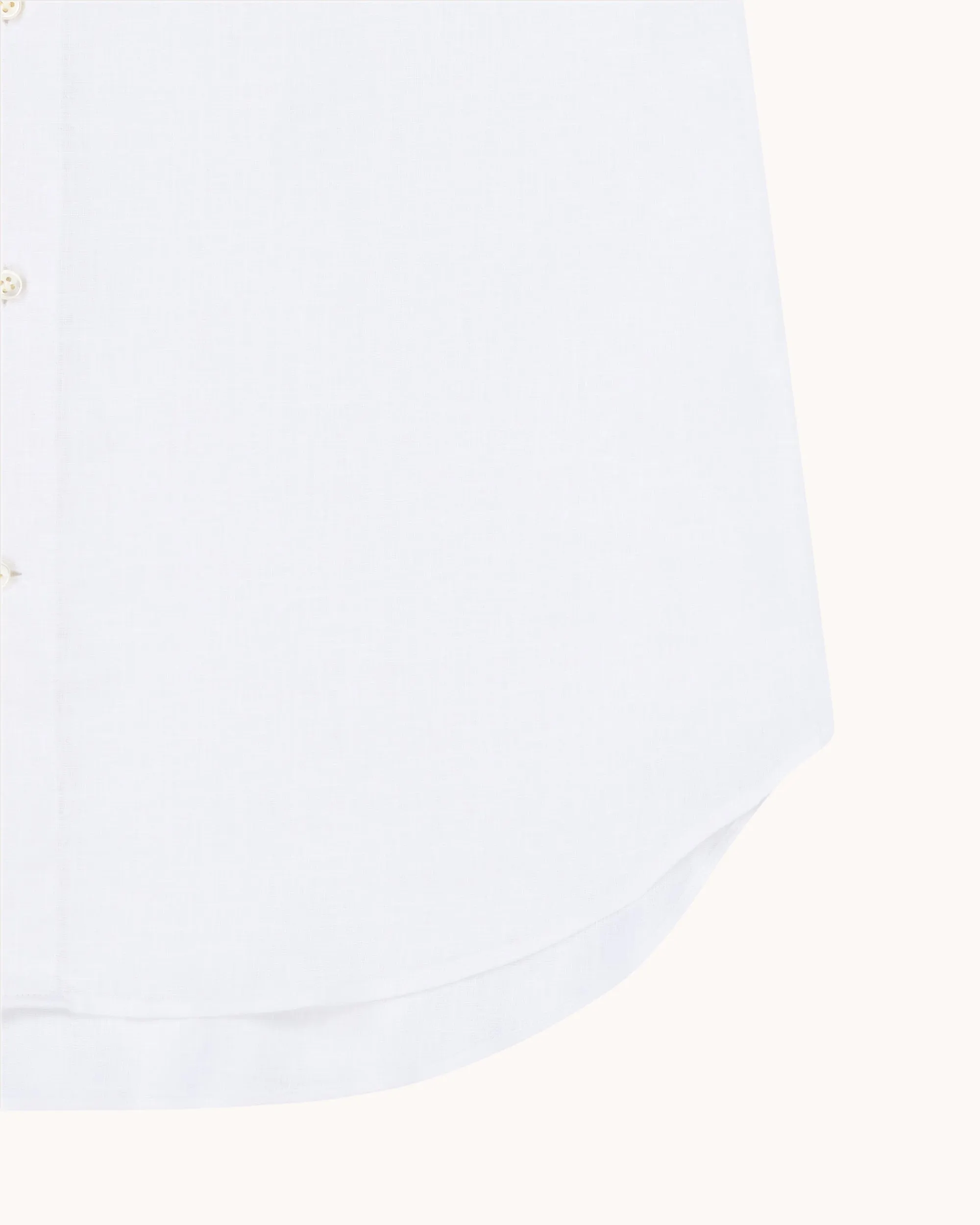 Spread Collar Shirt - White Linen sold by Natalino product image thumbnail 4