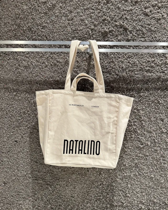 Heavyweight Cotton Canvas Tote Bag sold by Natalino