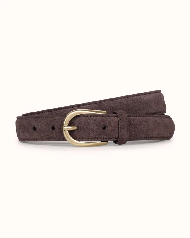 Belt - Brown Suede sold by Natalino