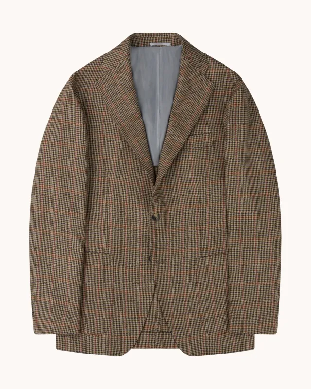 Sport Jacket - Gun Club Check Wool Silk sold by Natalino