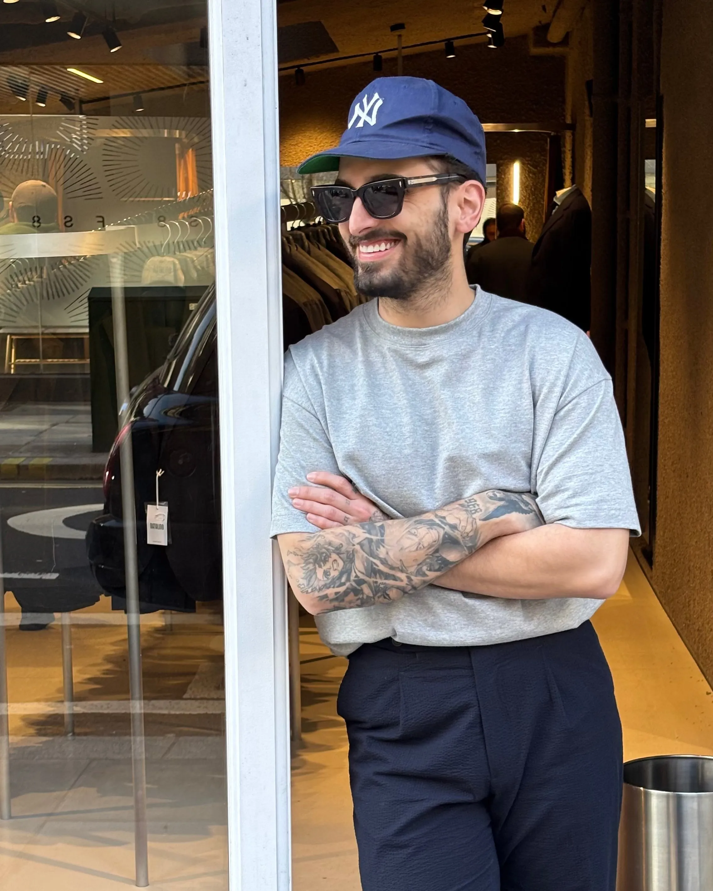 Sport Tee - Grey Melange sold by Natalino product image thumbnail 3