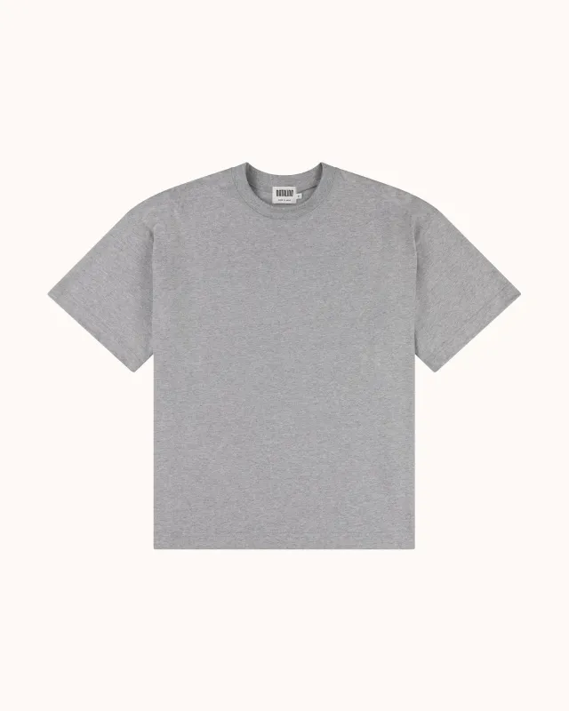 Sport Tee - Grey Melange made by Natalino