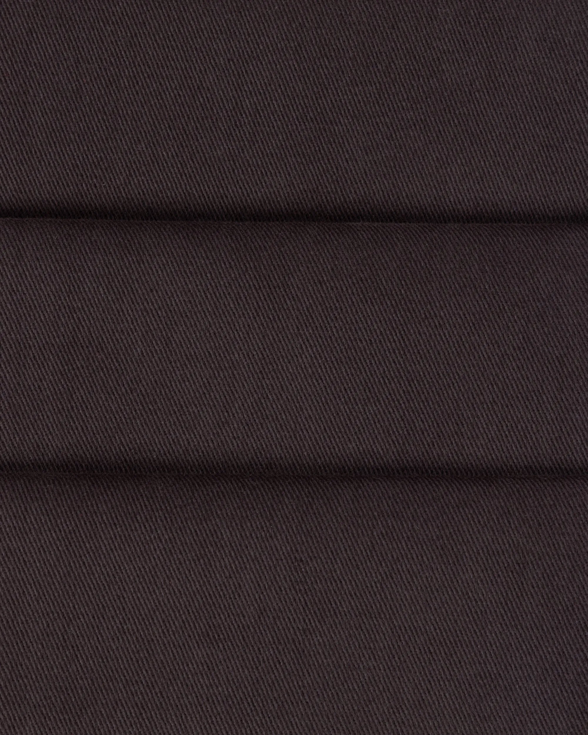 Classic Pleated Trouser - Anthracite Brushed Cotton sold by Natalino product image thumbnail 5