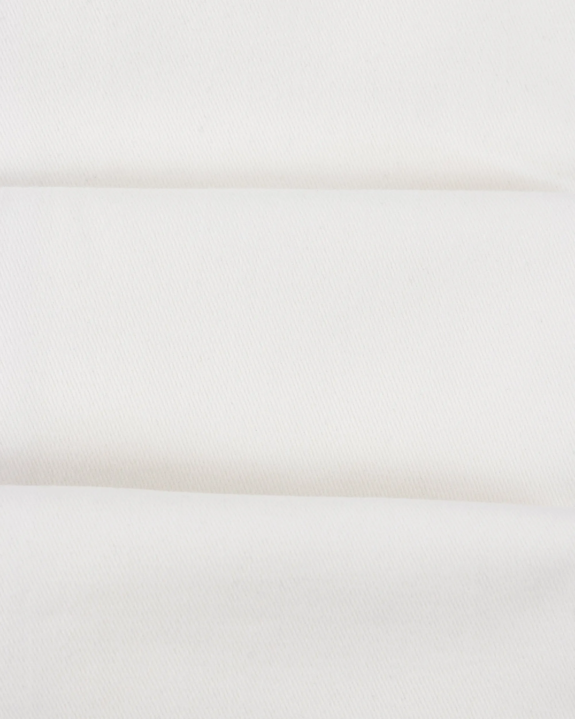 Classic Pleated Trouser - White Brushed Cotton sold by Natalino product image thumbnail 5