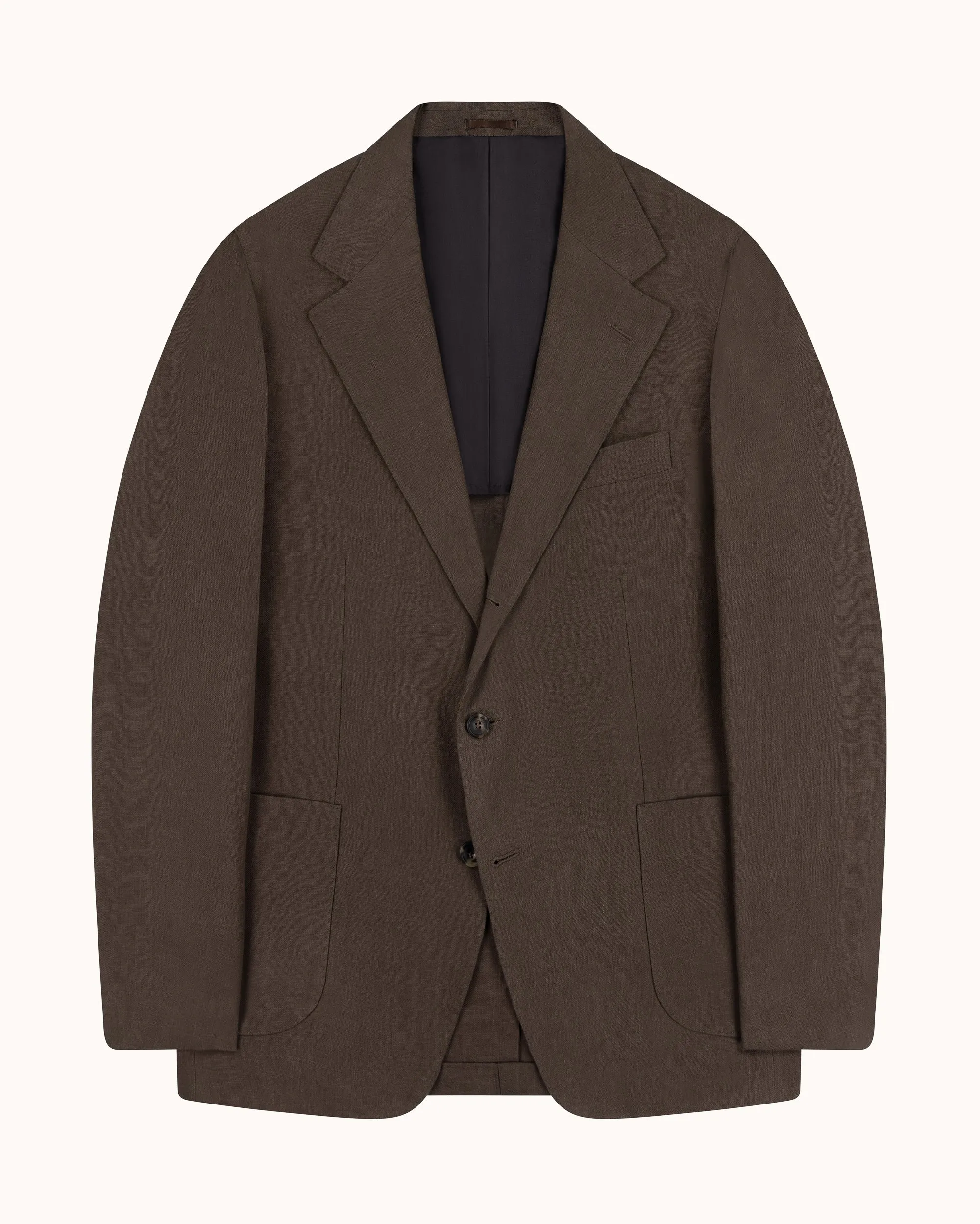 Sport Jacket - Cocoa Linen sold by Natalino