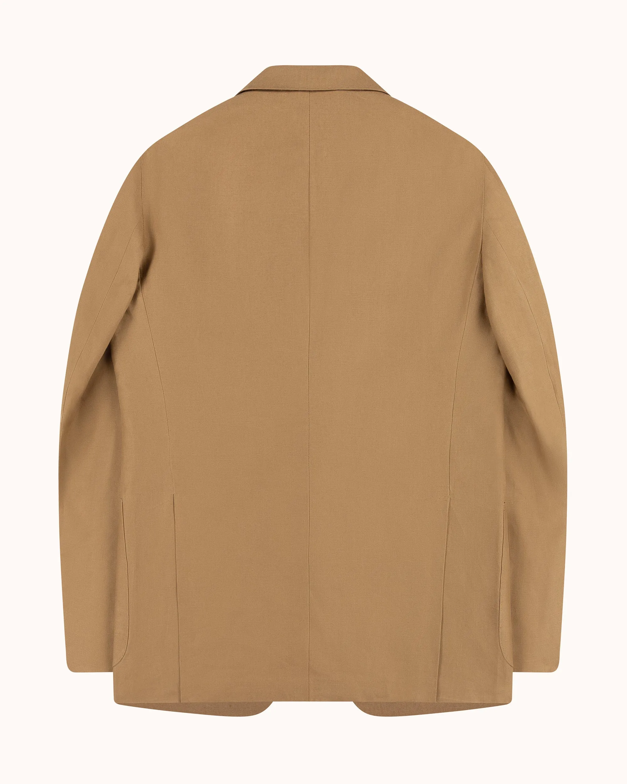 Sport Jacket - Tan Linen sold by Natalino product image thumbnail 4