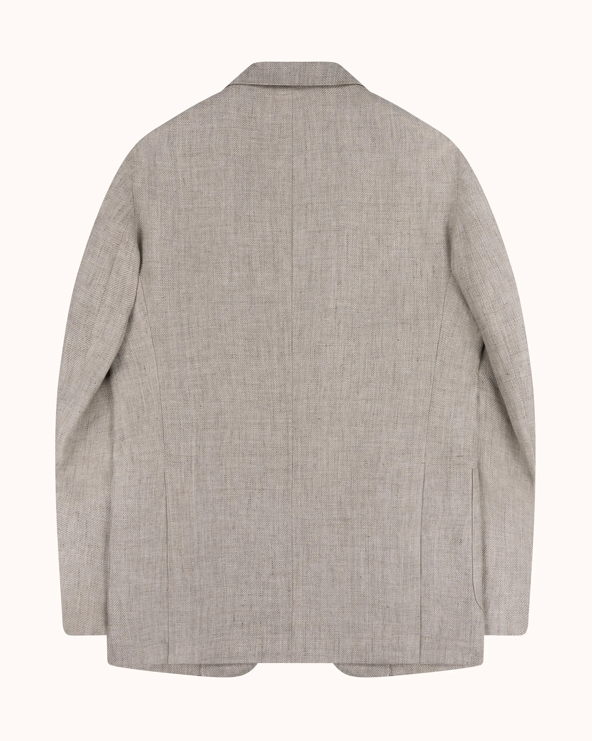 Sport Jacket - Sandstone Linen Wool sold by Natalino product image thumbnail 4