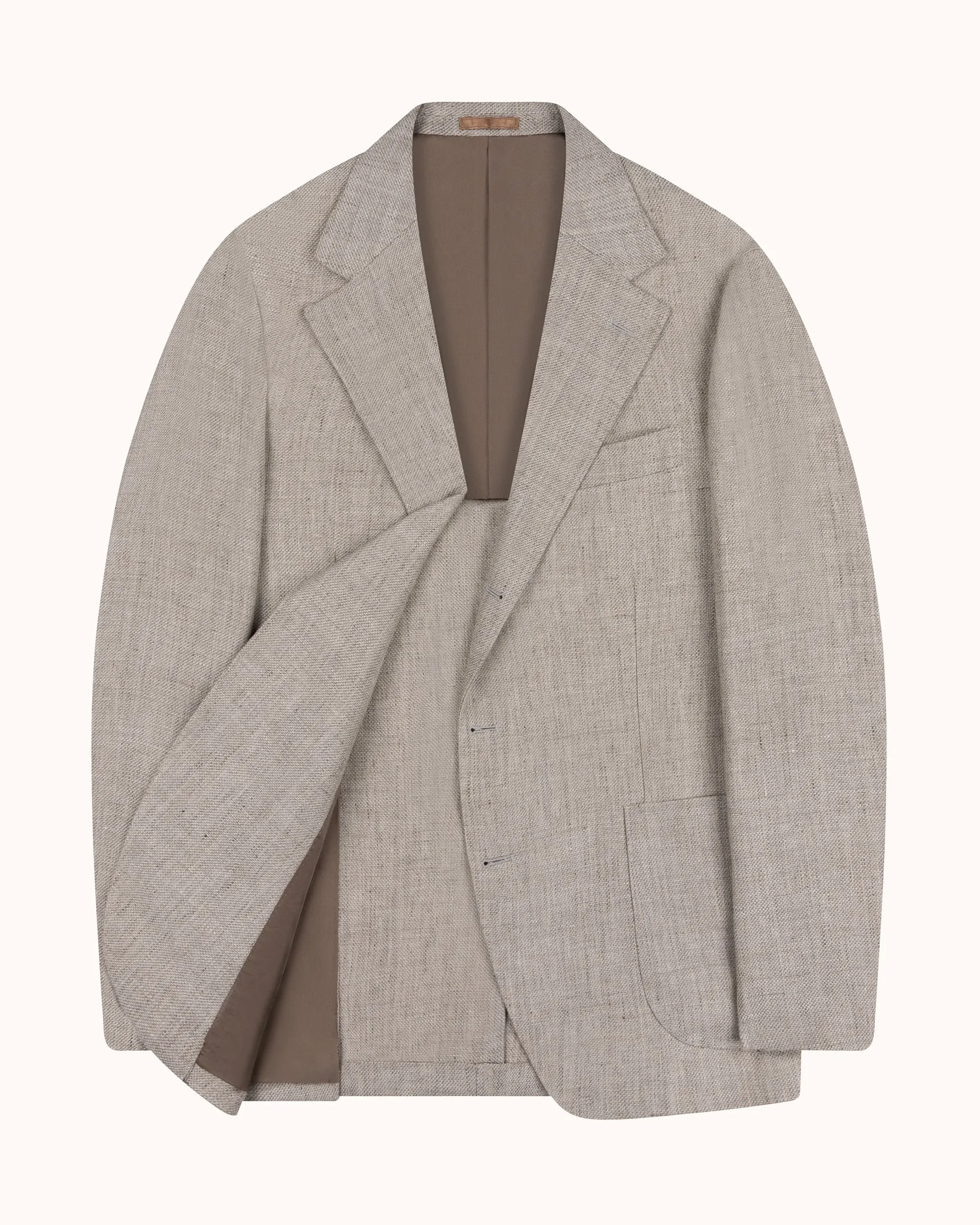 Sport Jacket - Sandstone Linen Wool sold by Natalino product image thumbnail 2