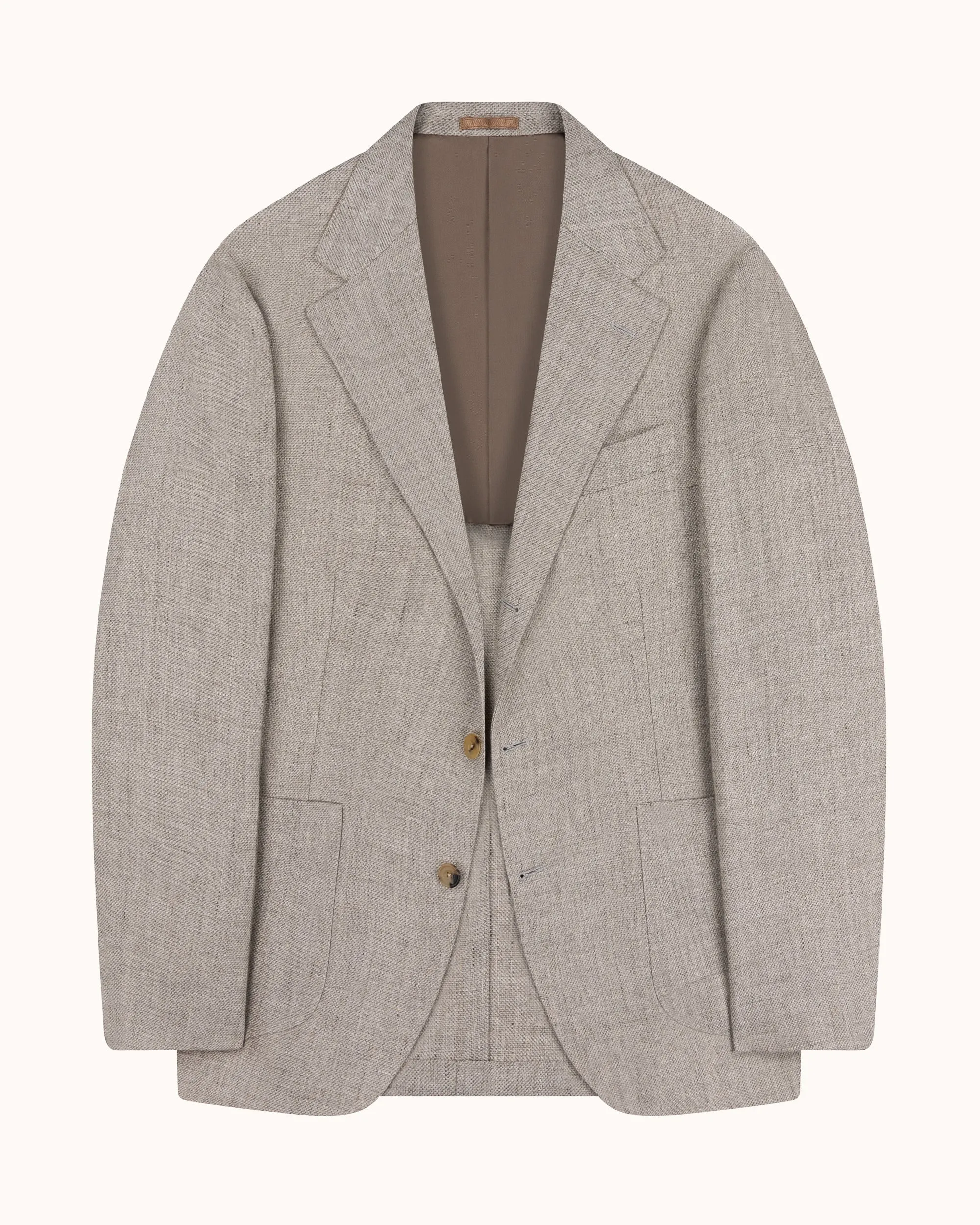 Sport Jacket - Sandstone Linen Wool sold by Natalino product image thumbnail 3
