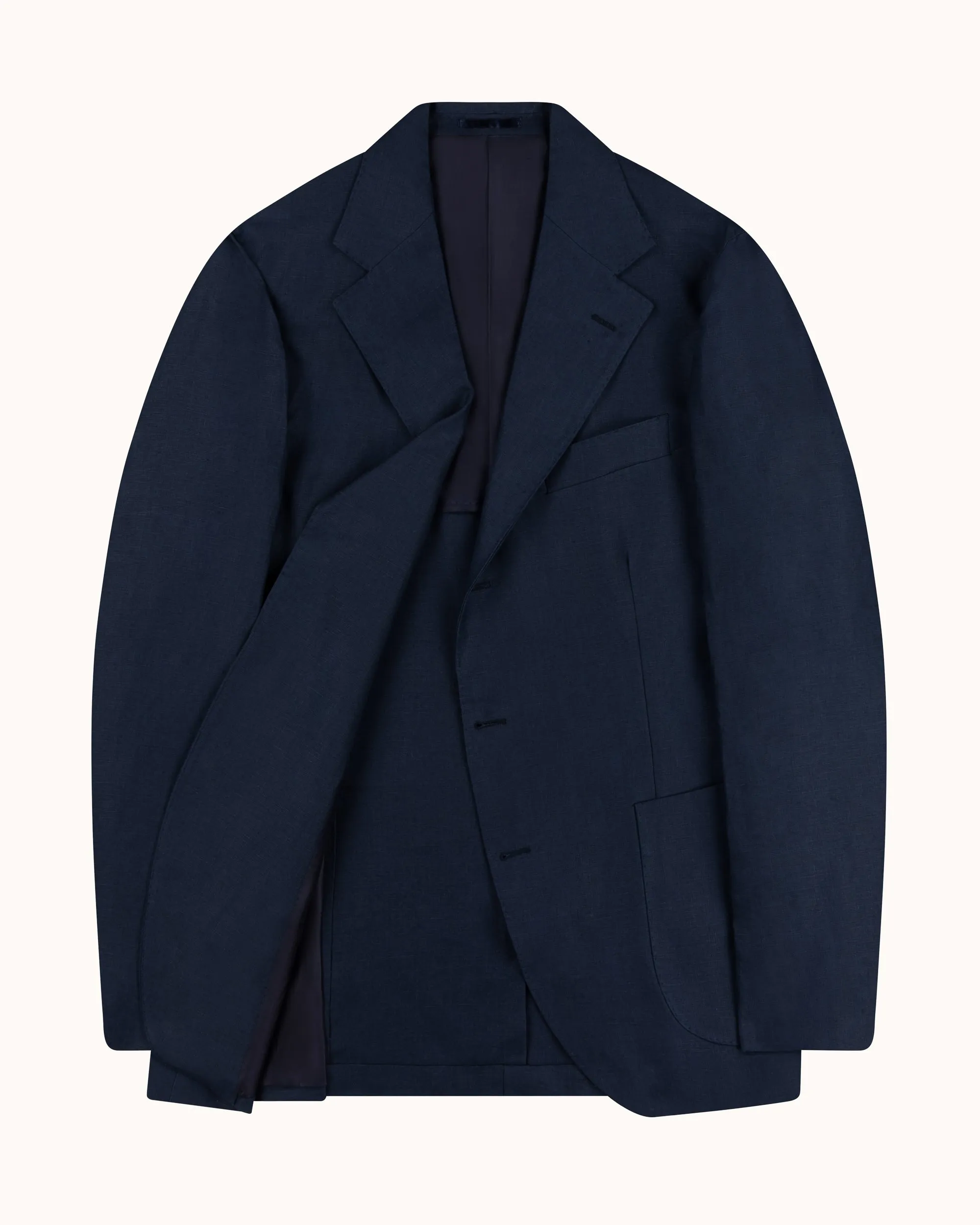 Sport Jacket - Navy Slate Linen sold by Natalino product image thumbnail 2