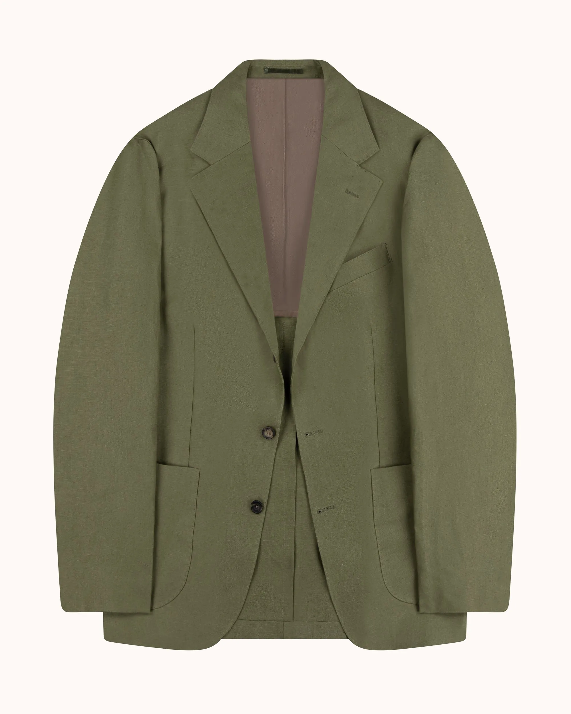 Sport Jacket - Sage Green Linen sold by Natalino product image thumbnail 3
