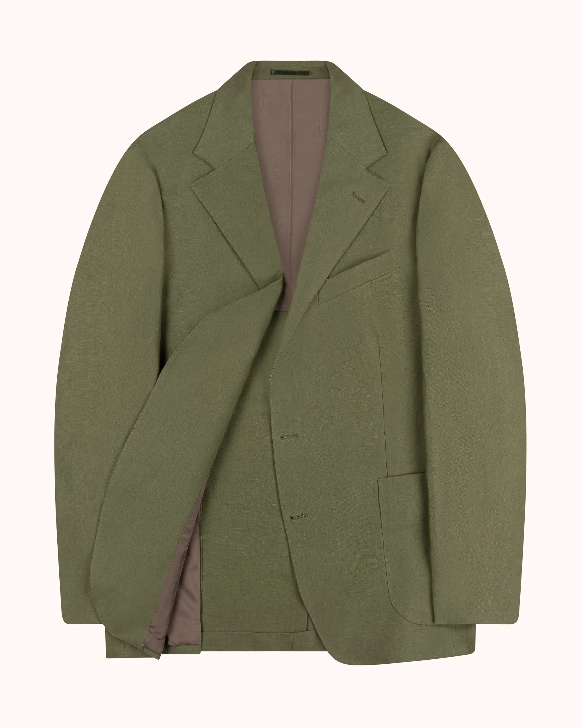 Sport Jacket - Sage Green Linen sold by Natalino product image thumbnail 2