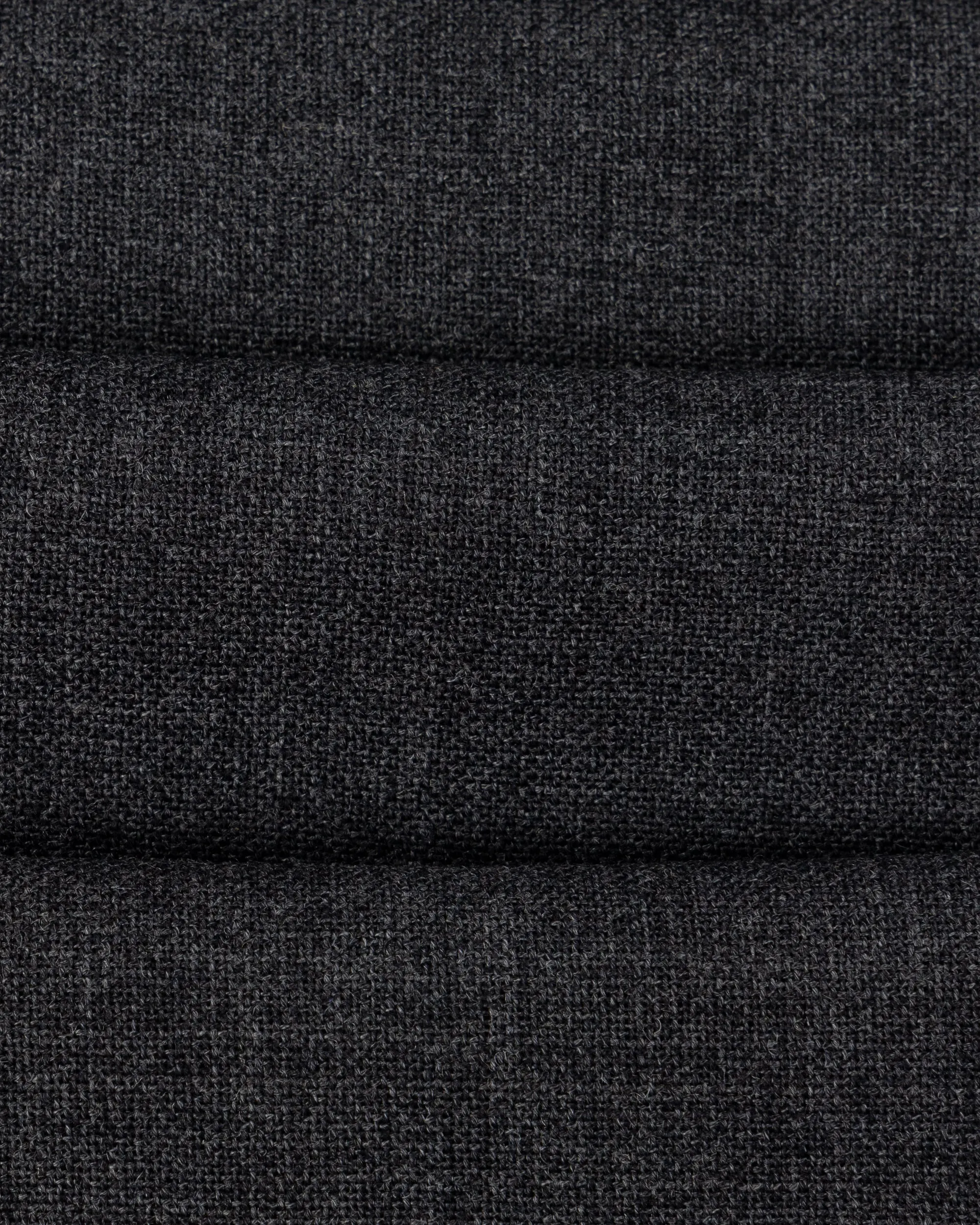 Classic Pleated Trouser - Charcoal Tropical Wool sold by Natalino product image thumbnail 5