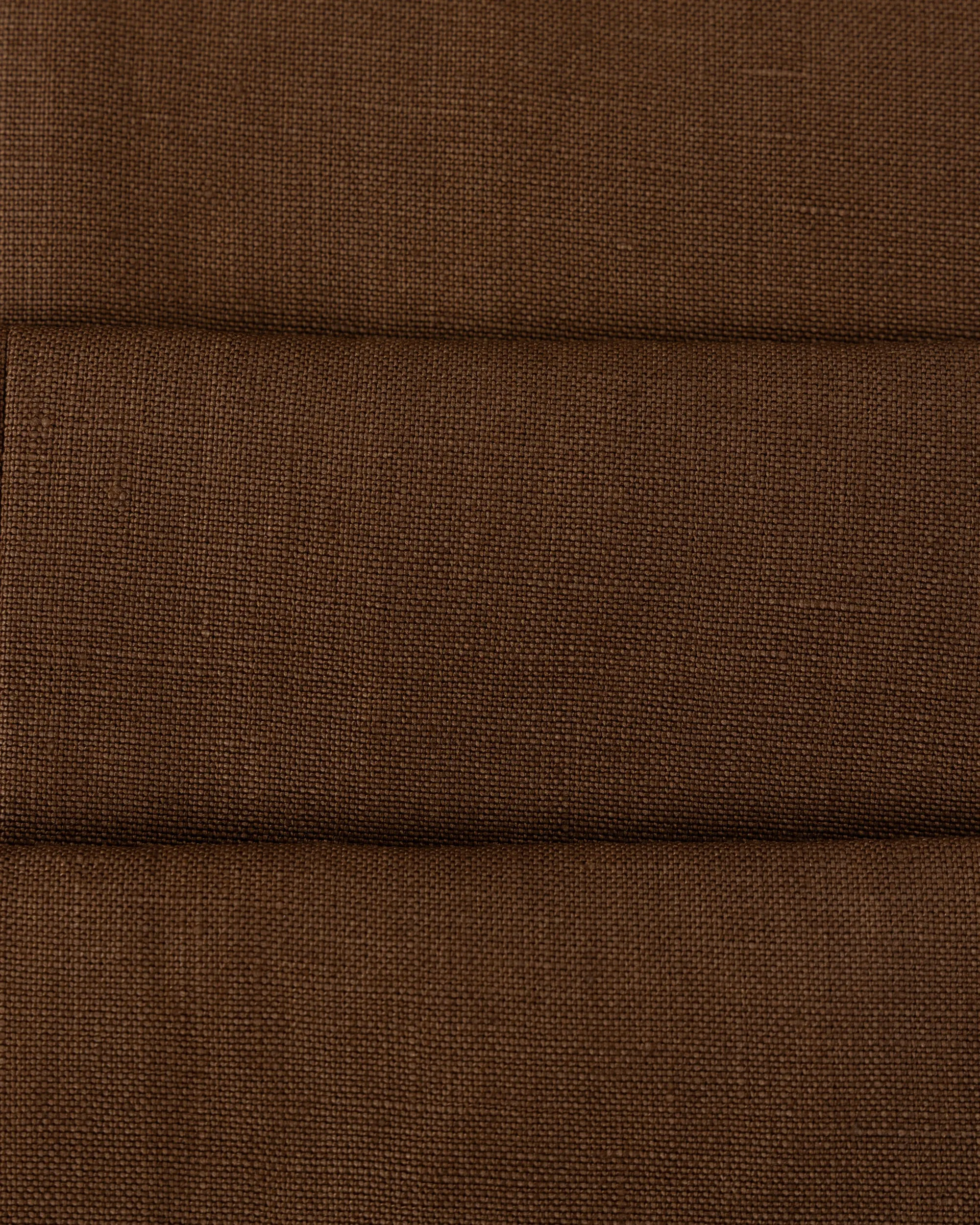 Classic Pleated Trouser - Tobacco Brown Linen sold by Natalino product image thumbnail 5