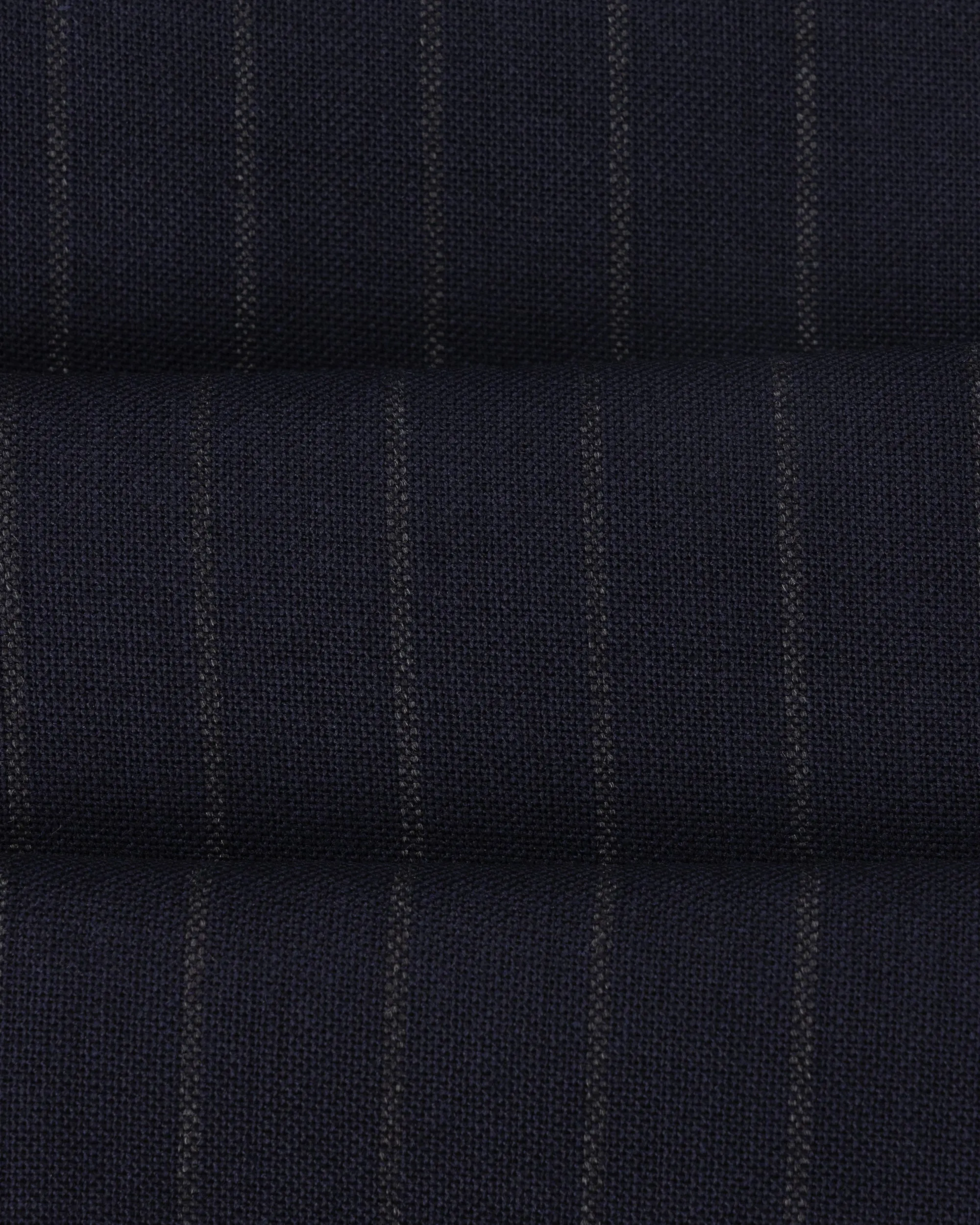 Classic Pleated Trouser - Navy Chalk Stripe Tropical Wool sold by Natalino product image thumbnail 5