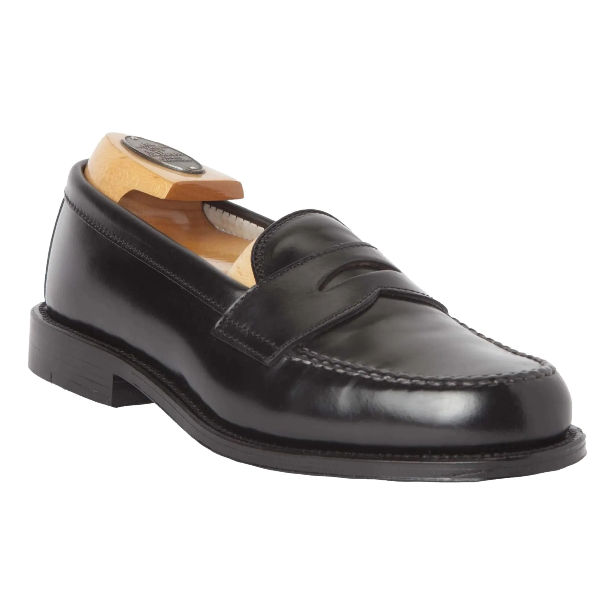 Alden 987 Leisure Hand Sewn Black Shell Cordovan sold by The Andover Shop