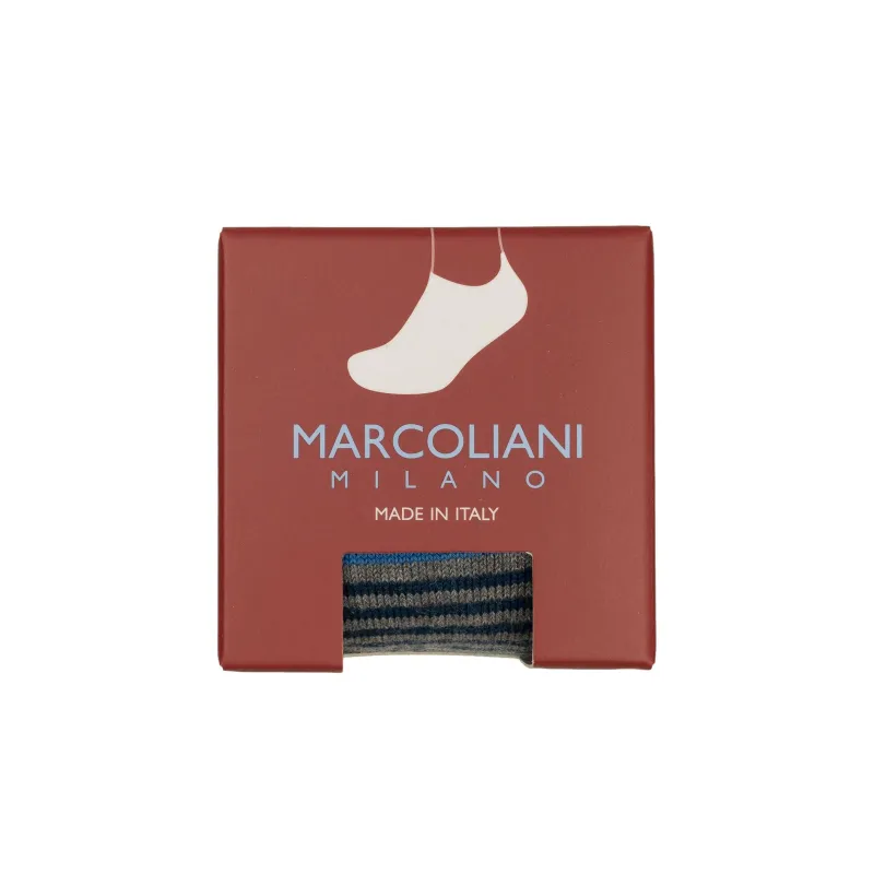 Pima Cotton Sneaker Invisible Socks sold by The Andover Shop